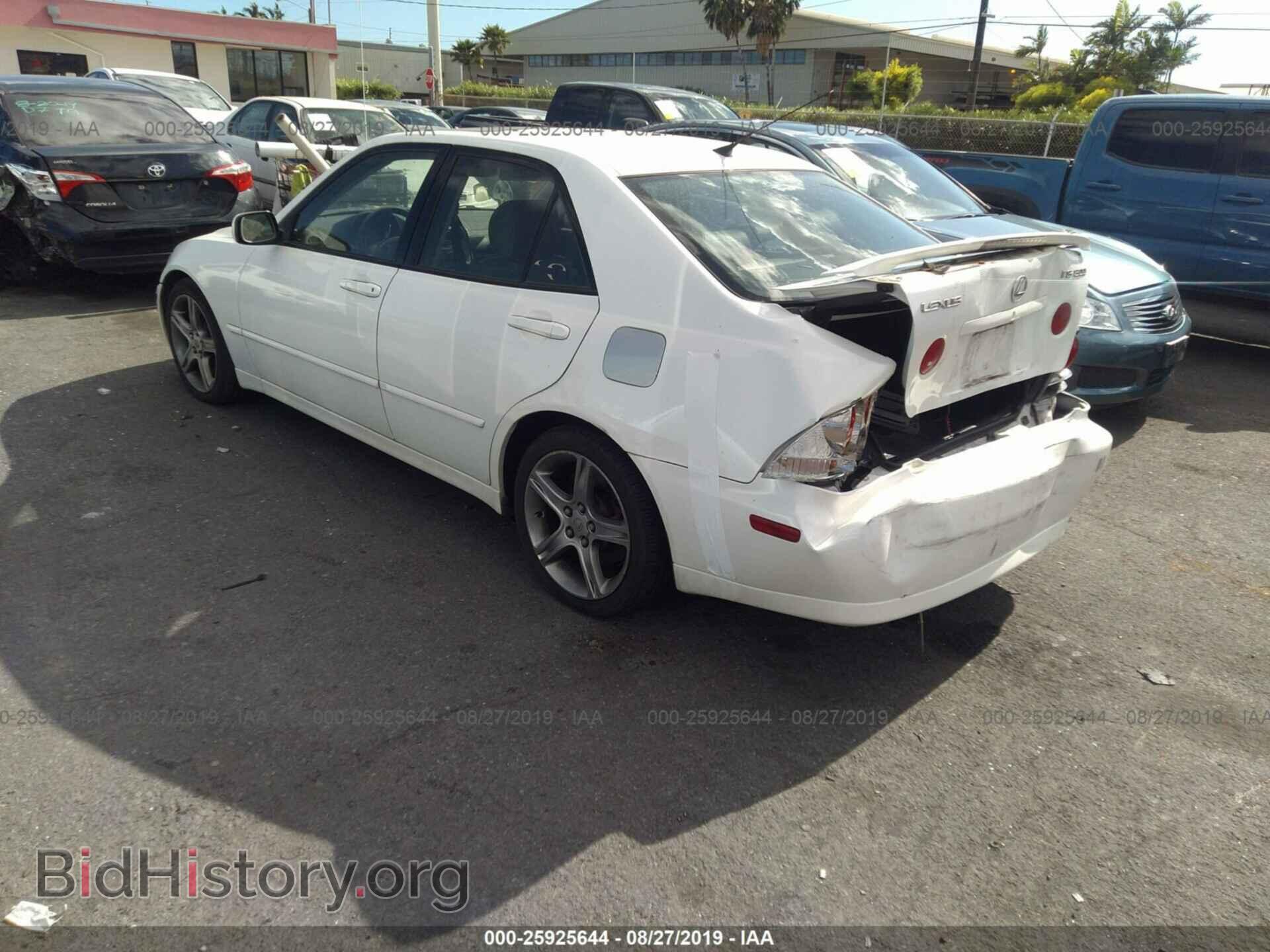 2002 LEXUS IS - VIN: JTHBD192820061606 - Фото 3