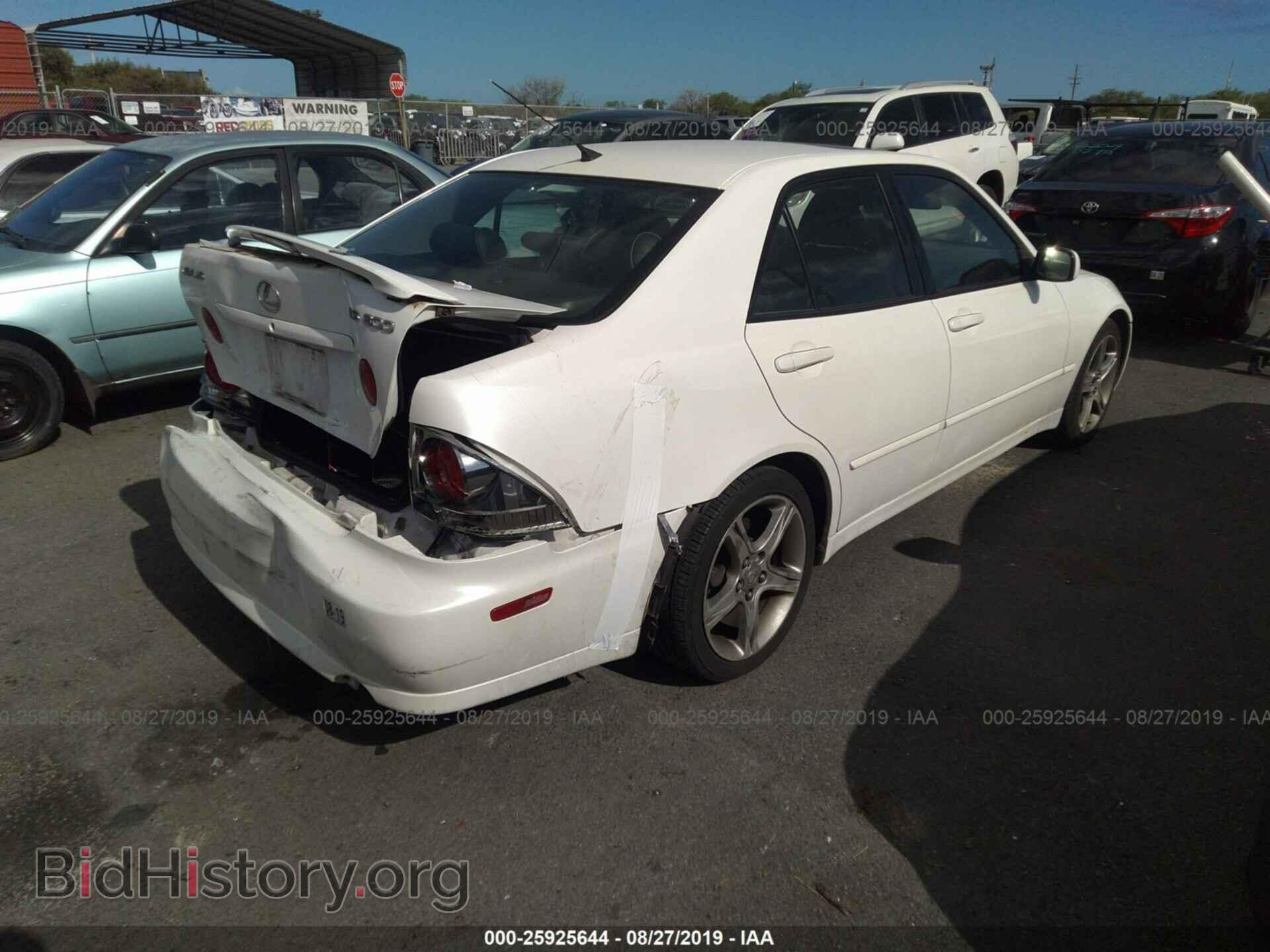 2002 LEXUS IS - VIN: JTHBD192820061606 - Фото 4