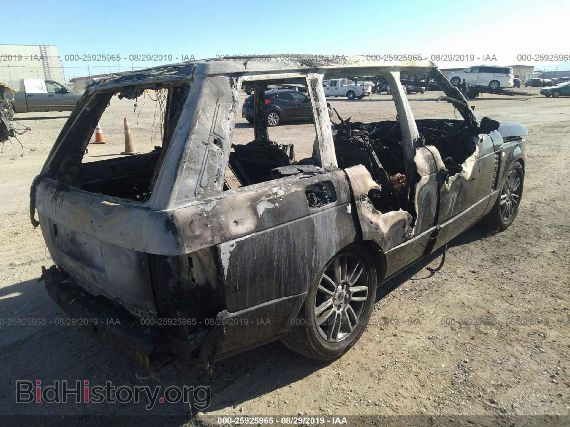 2012 LAND ROVER RANGE ROVER - VIN: SALME1D42CA383338 - Фото 4
