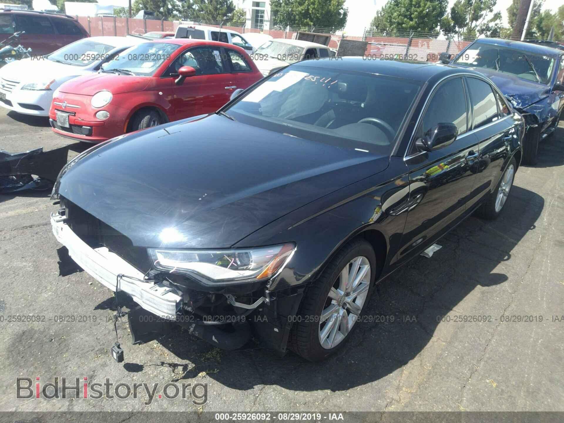 2014 AUDI A6 - VIN: WAUDFAFC9EN101603 - Photo 2