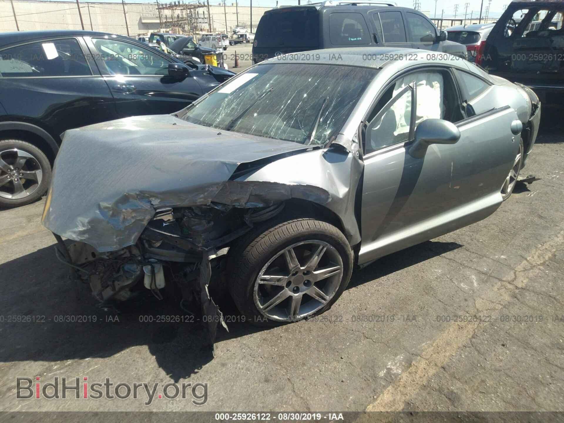 2008 MITSUBISHI ECLIPSE - VIN: 4A3AK34T48E006013 - Фото 2