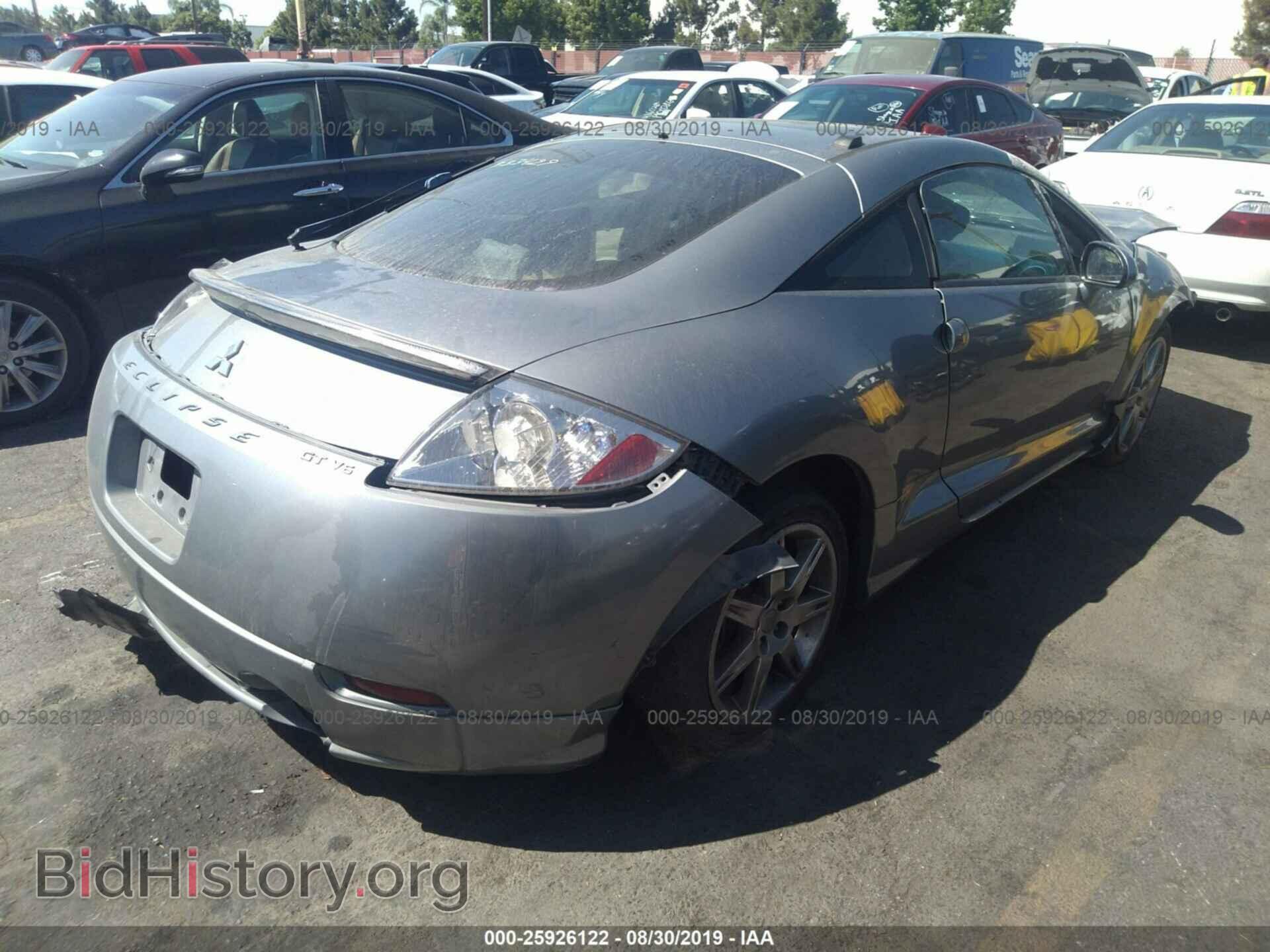 2008 MITSUBISHI ECLIPSE - VIN: 4A3AK34T48E006013 - Фото 4