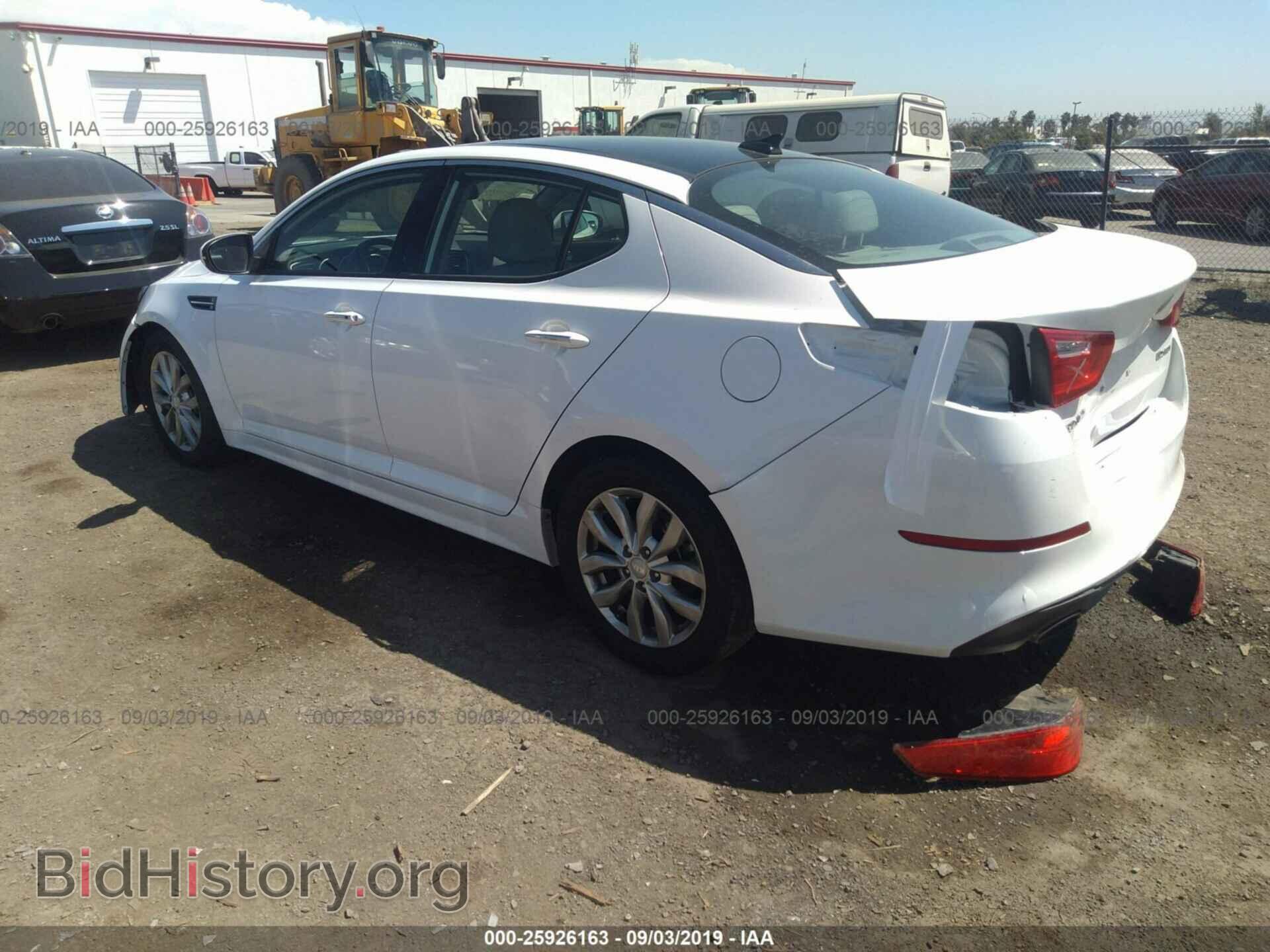 2015 KIA OPTIMA - VIN: 5XXGN4A76FG428780 - Фото 3