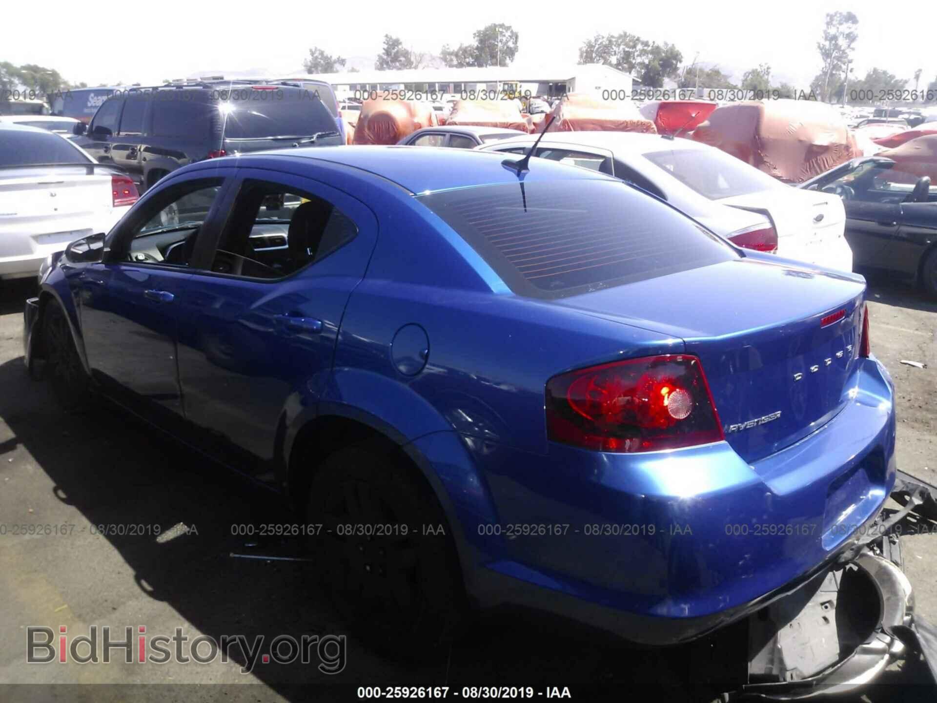 2014 DODGE AVENGER - VIN: 1C3CDZAB2EN173619 - Фото 3