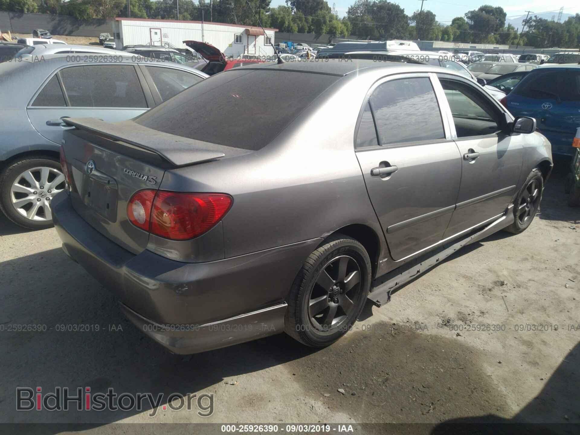 2003 TOYOTA COROLLA - VIN: 1NXBR38E33Z049962 - Фото 4
