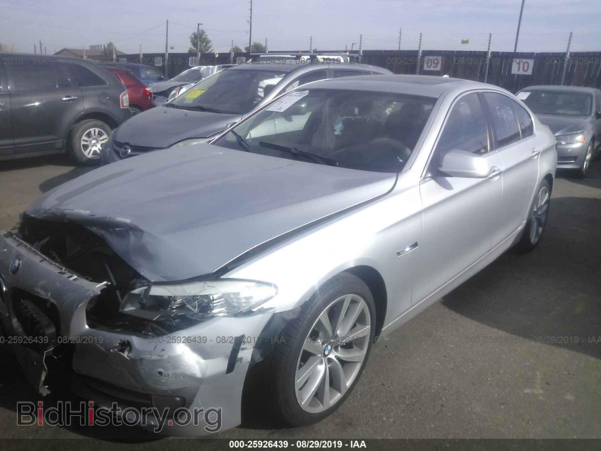 2013 BMW 535 - VIN: WBAFU7C53DDU72364 - Фото 2