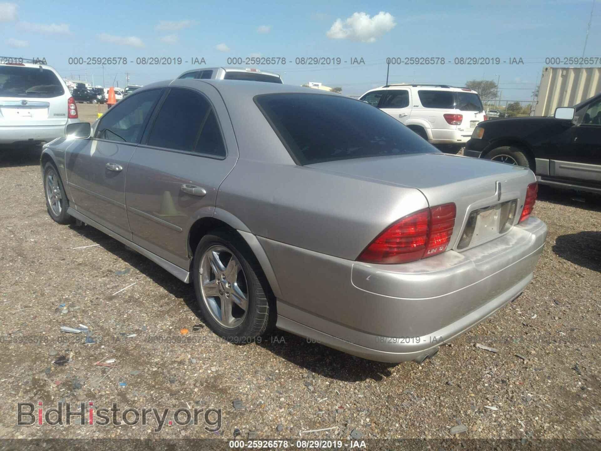 2002 LINCOLN LS - VIN: 1LNHM87A42Y694860 - Фото 3