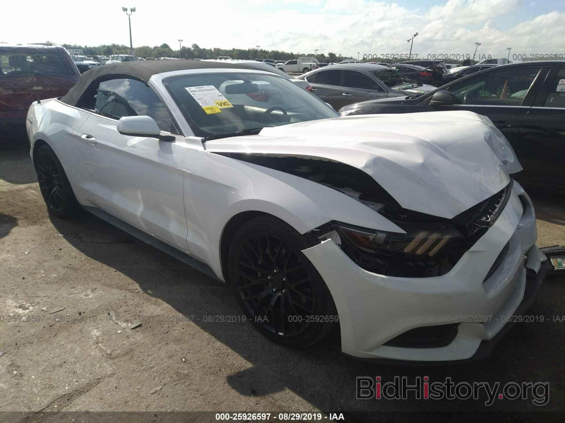 Photo 1FATP8EM4G5269544 - FORD MUSTANG 2016