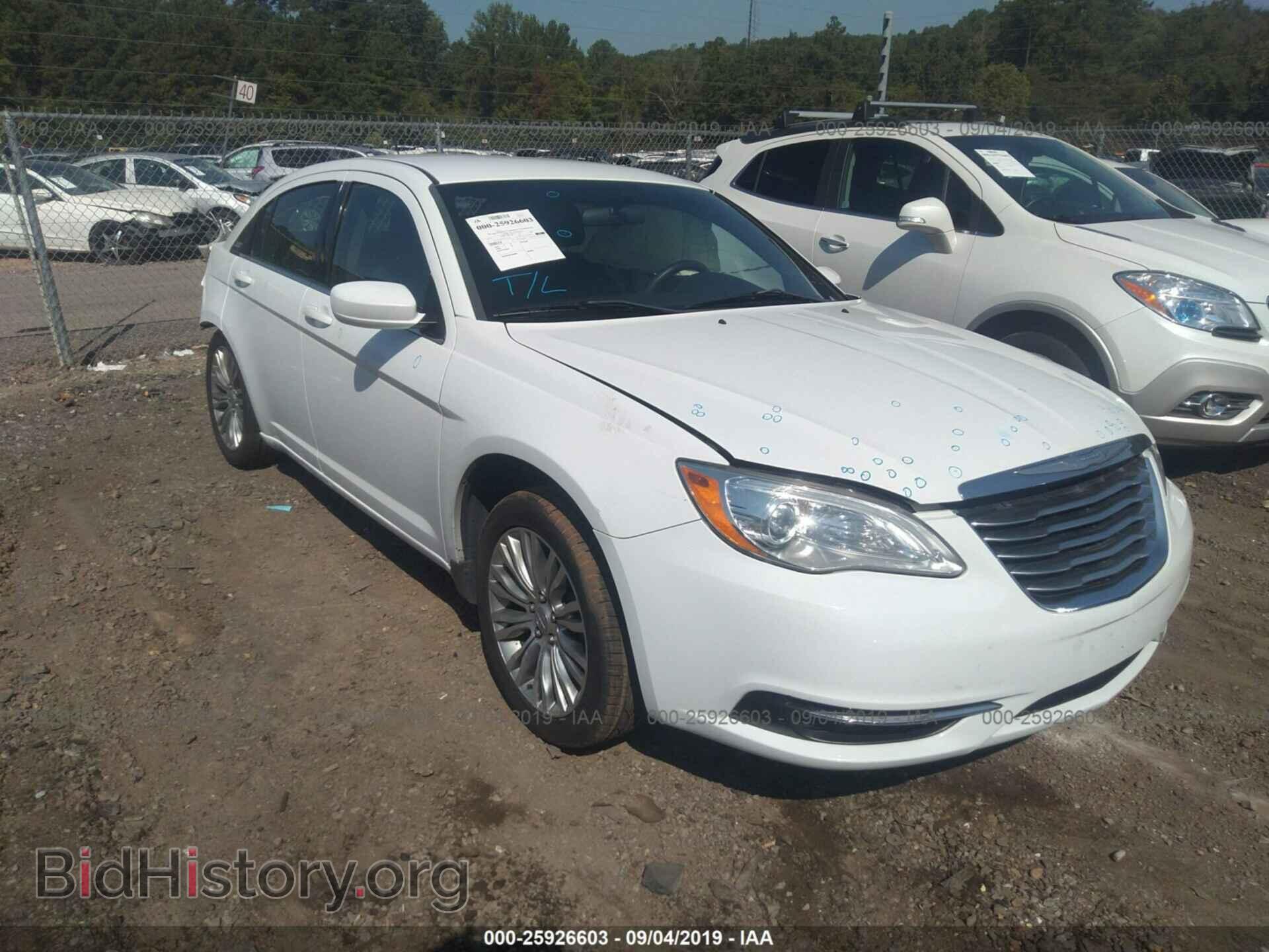 Photo 1C3CCBAB2CN114142 - CHRYSLER 200 2012