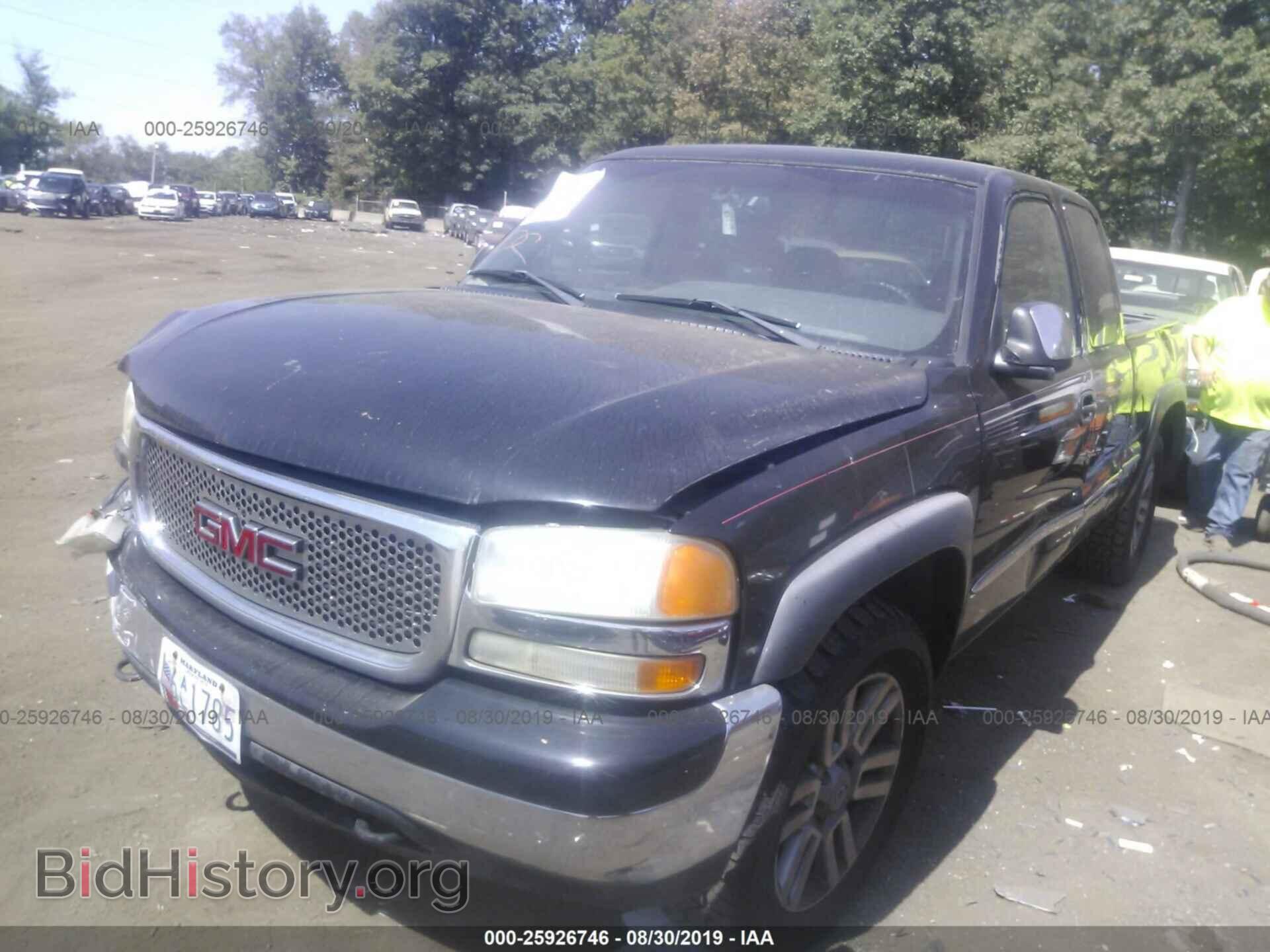2000 GMC NEW SIERRA - VIN: 1GTEK19T5YE347311 - Фото 2