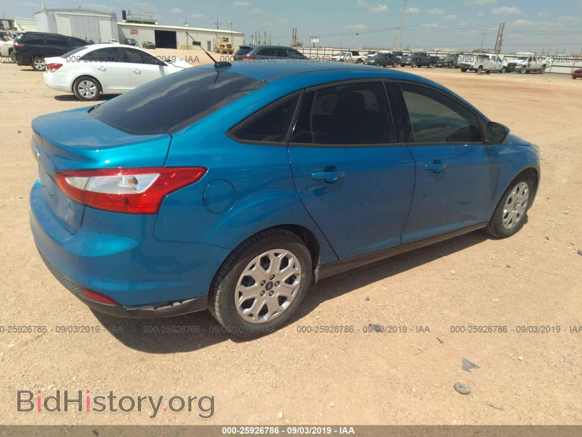 2012 FORD FOCUS - VIN: 1FAHP3F27CL362019 - Фото 4