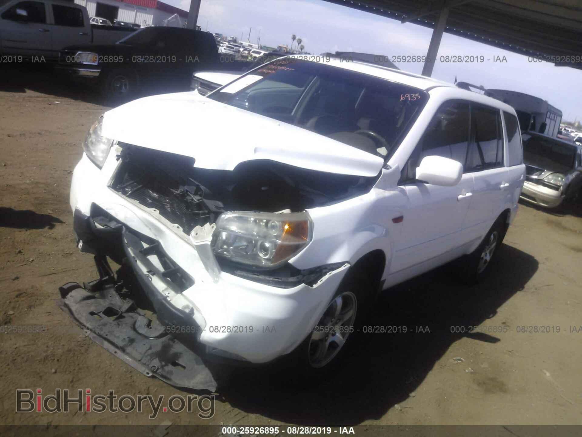 2007 HONDA PILOT - VIN: 5FNYF28737B006935 - Photo 2