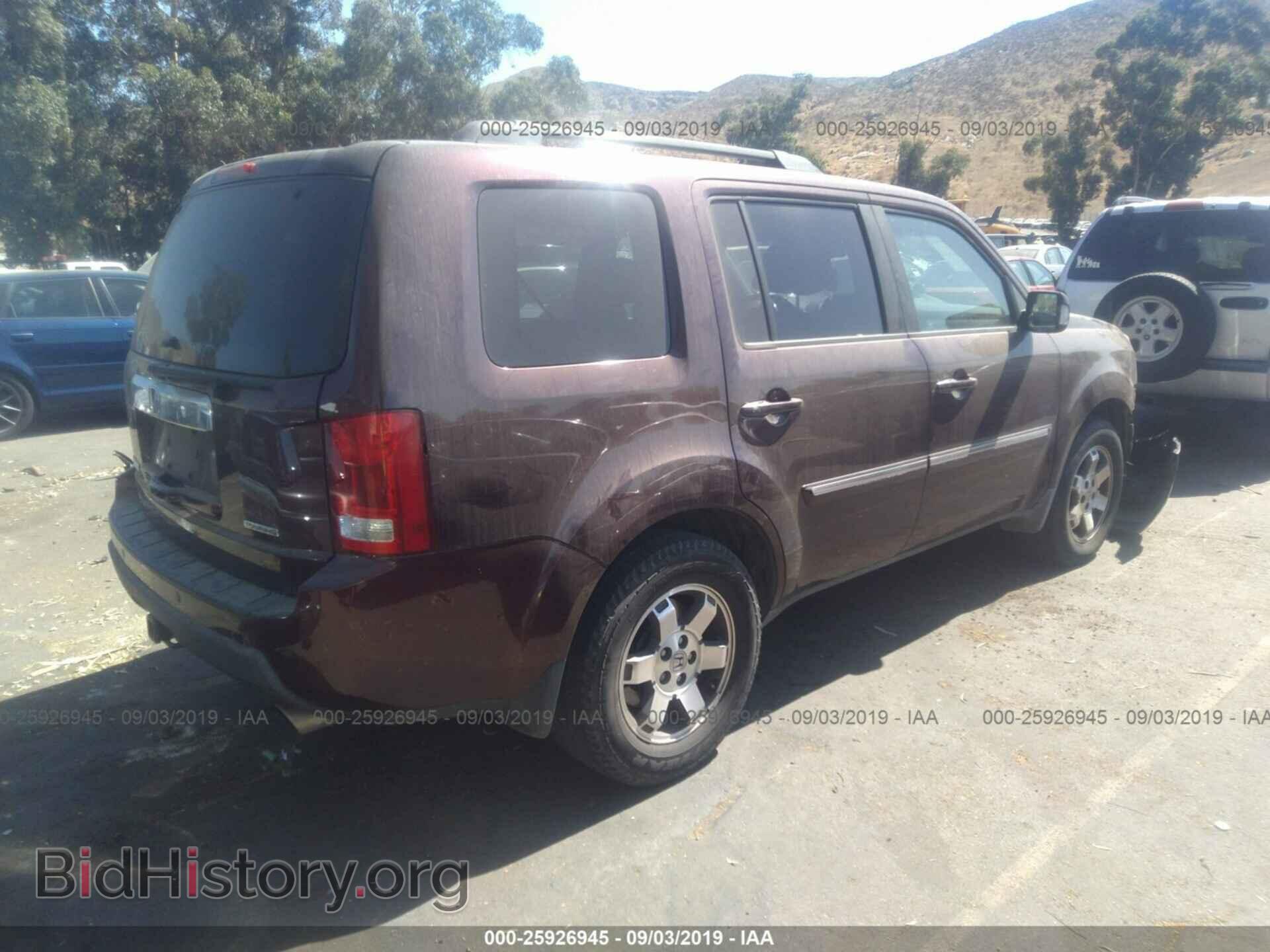 2009 Honda Pilot - VIN: 5FNYF388X9B026052 - Фото 4