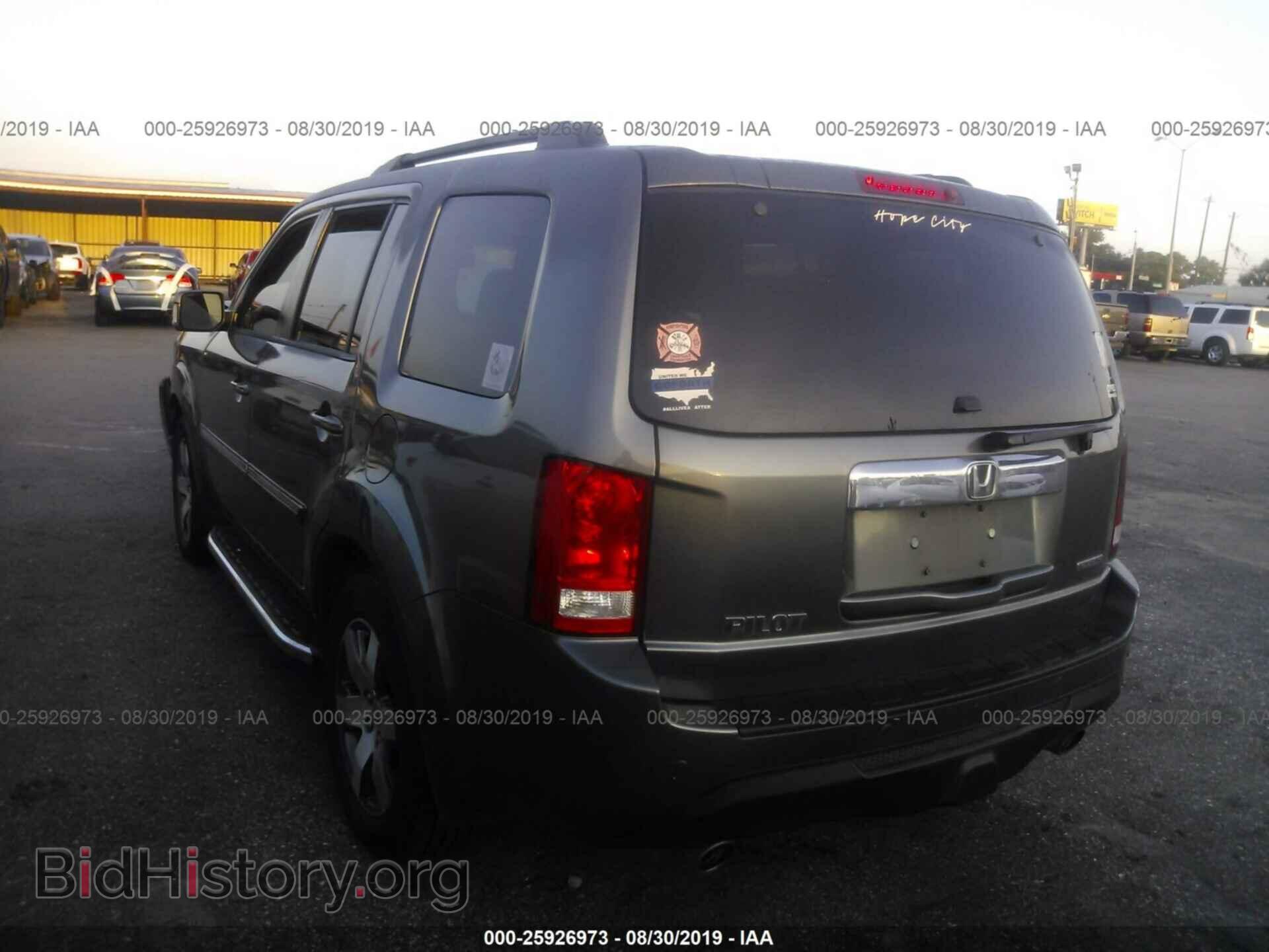 2012 HONDA PILOT - VIN: 5FNYF3H91CB001055 - Фото 3