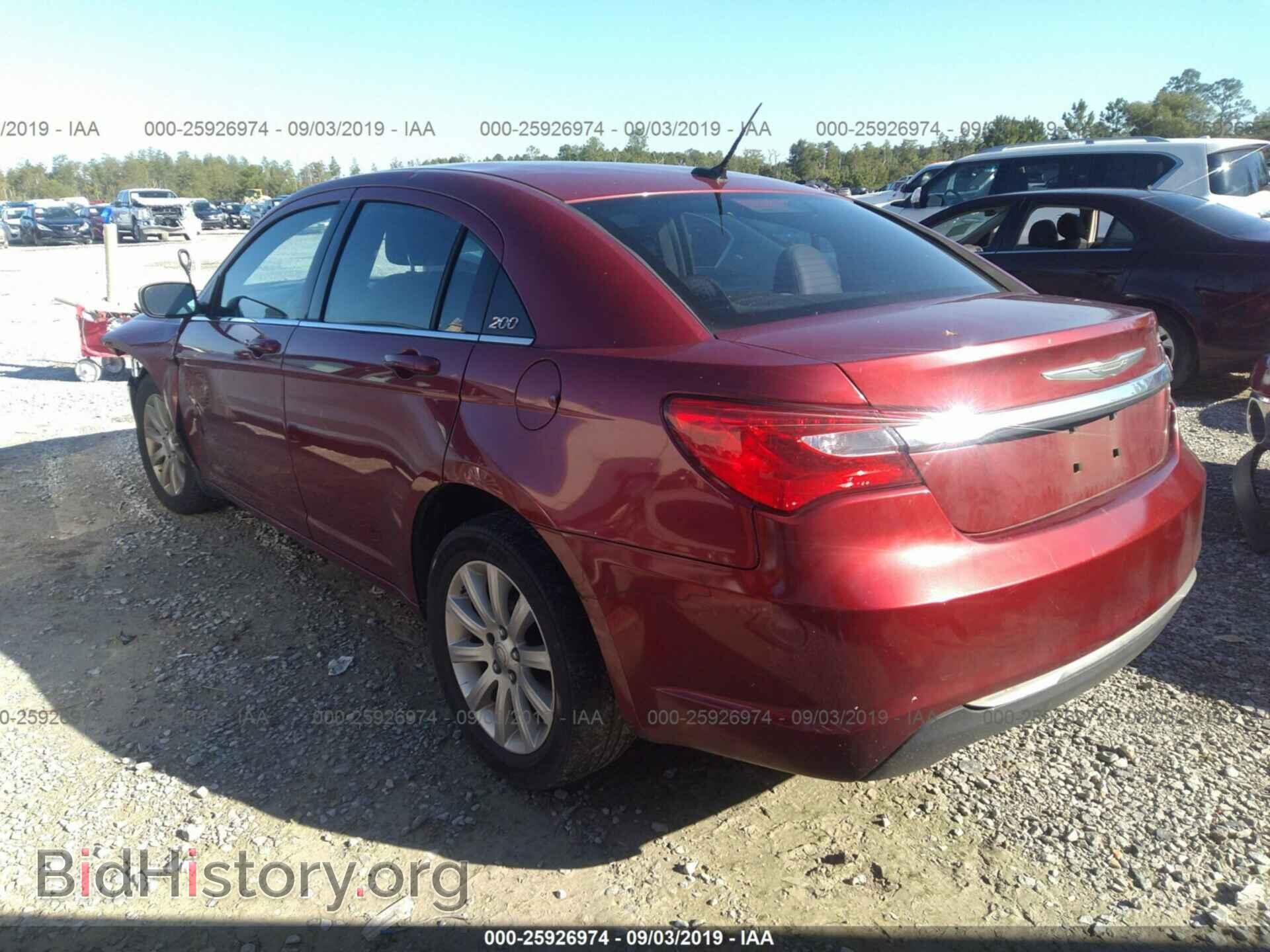 2013 CHRYSLER 200 - VIN: 1C3CCBBB3DN651411 - Фото 3