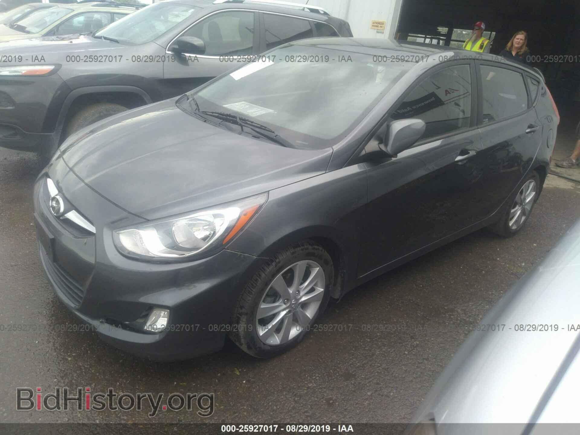 2012 HYUNDAI ACCENT - VIN: KMHCU5AE7CU053750 - Фото 2