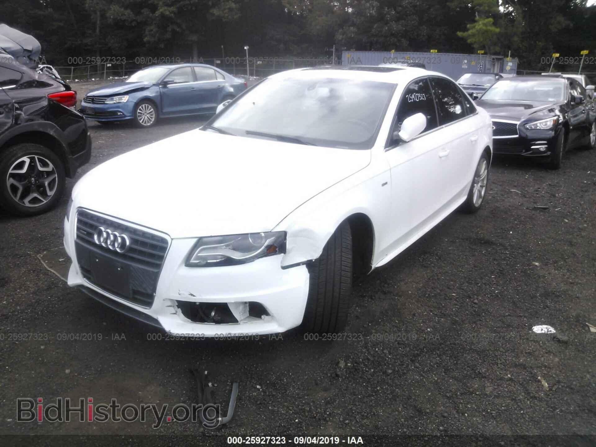 2012 AUDI A4 - VIN: WAUFFAFL2CA120359 - Фото 2