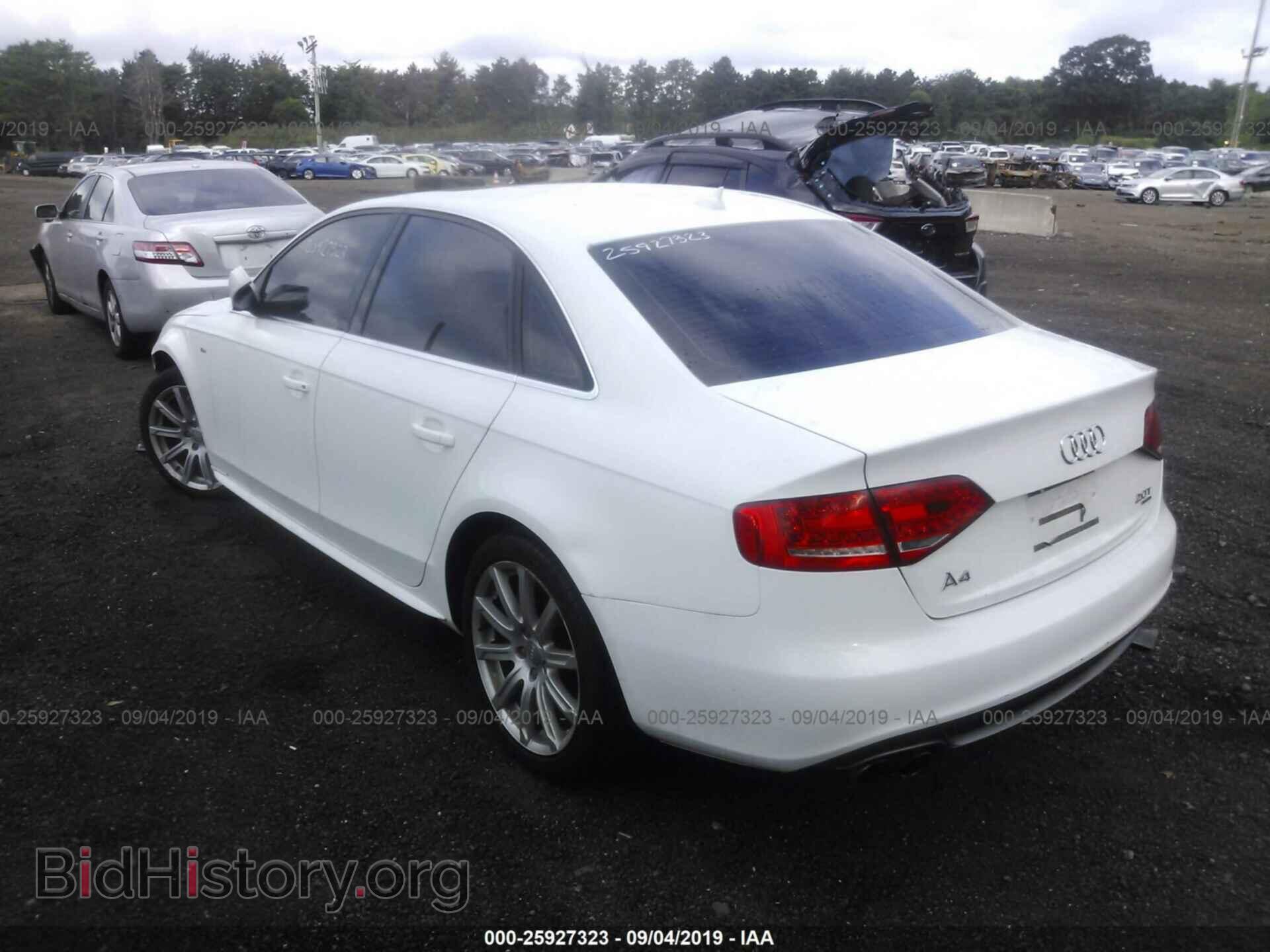 2012 AUDI A4 - VIN: WAUFFAFL2CA120359 - Фото 3