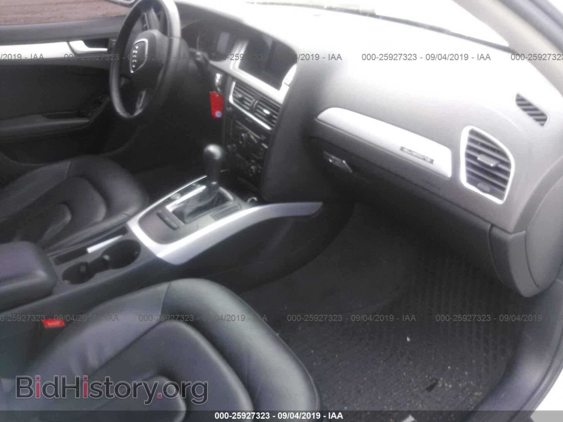 2012 AUDI A4 - VIN: WAUFFAFL2CA120359 - Фото 5