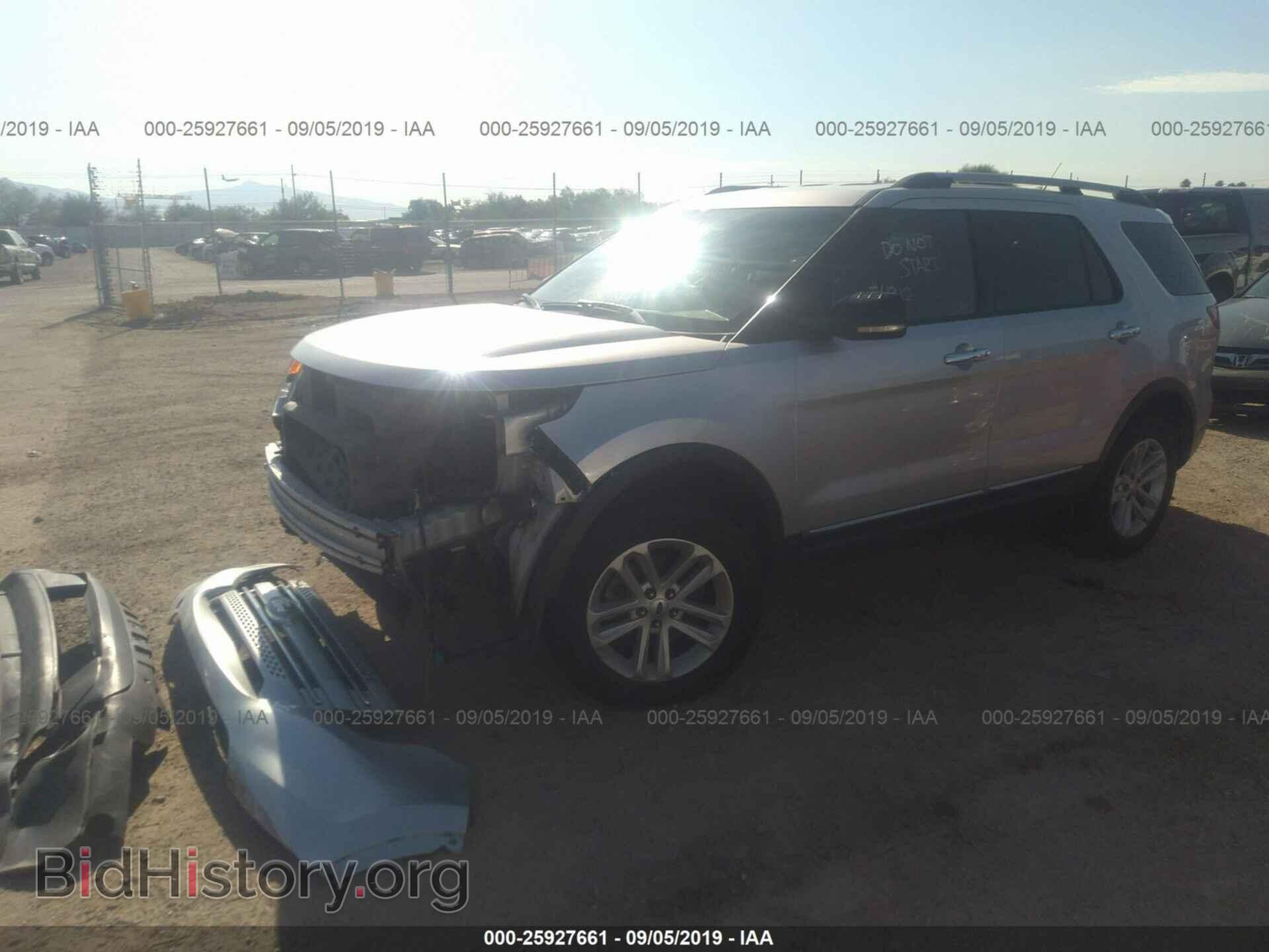 2013 FORD EXPLORER - VIN: 1FM5K7D88DGA54034 - Фото 2