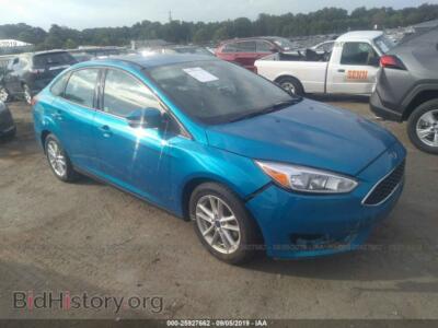 2016 Ford FOCUS SE, blue — VIN 1FADP3F2XGL279382, IAAI
