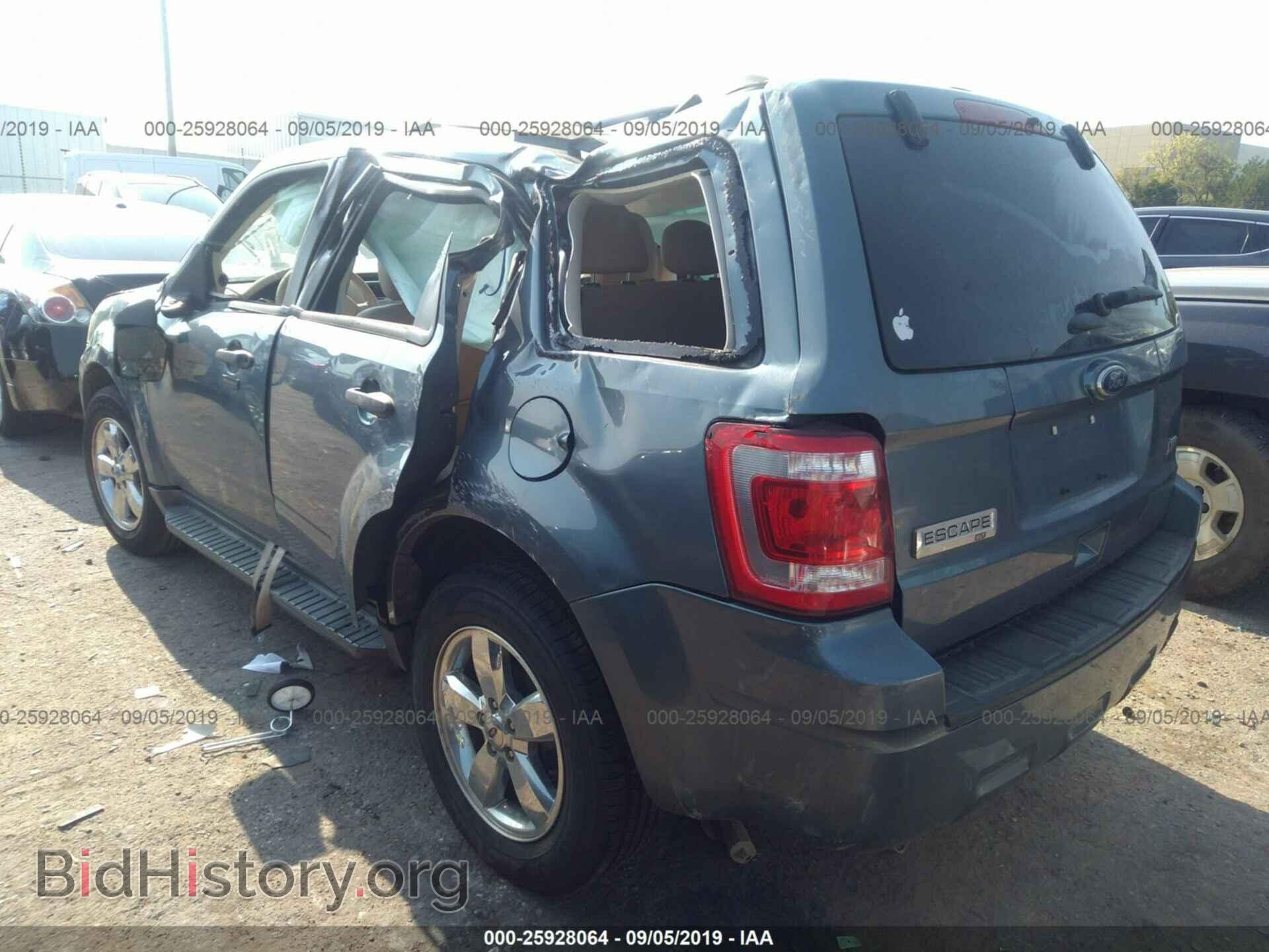 2011 FORD ESCAPE - VIN: 1FMCU0DG0BKB45874 - Photo 3