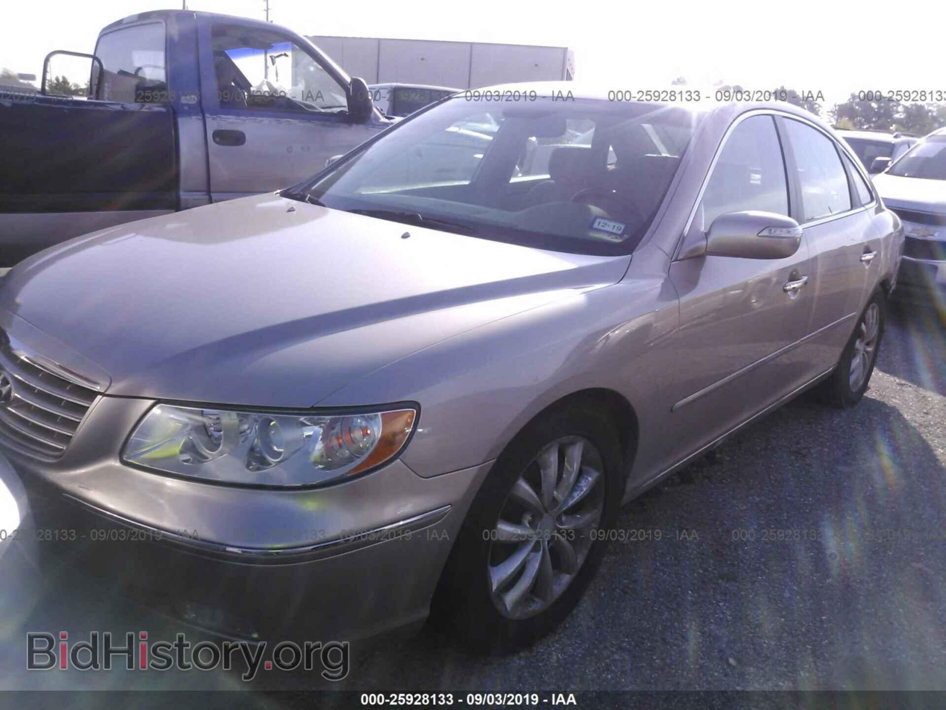 2007 HYUNDAI AZERA - VIN: KMHFC46F47A195511 - Фото 2