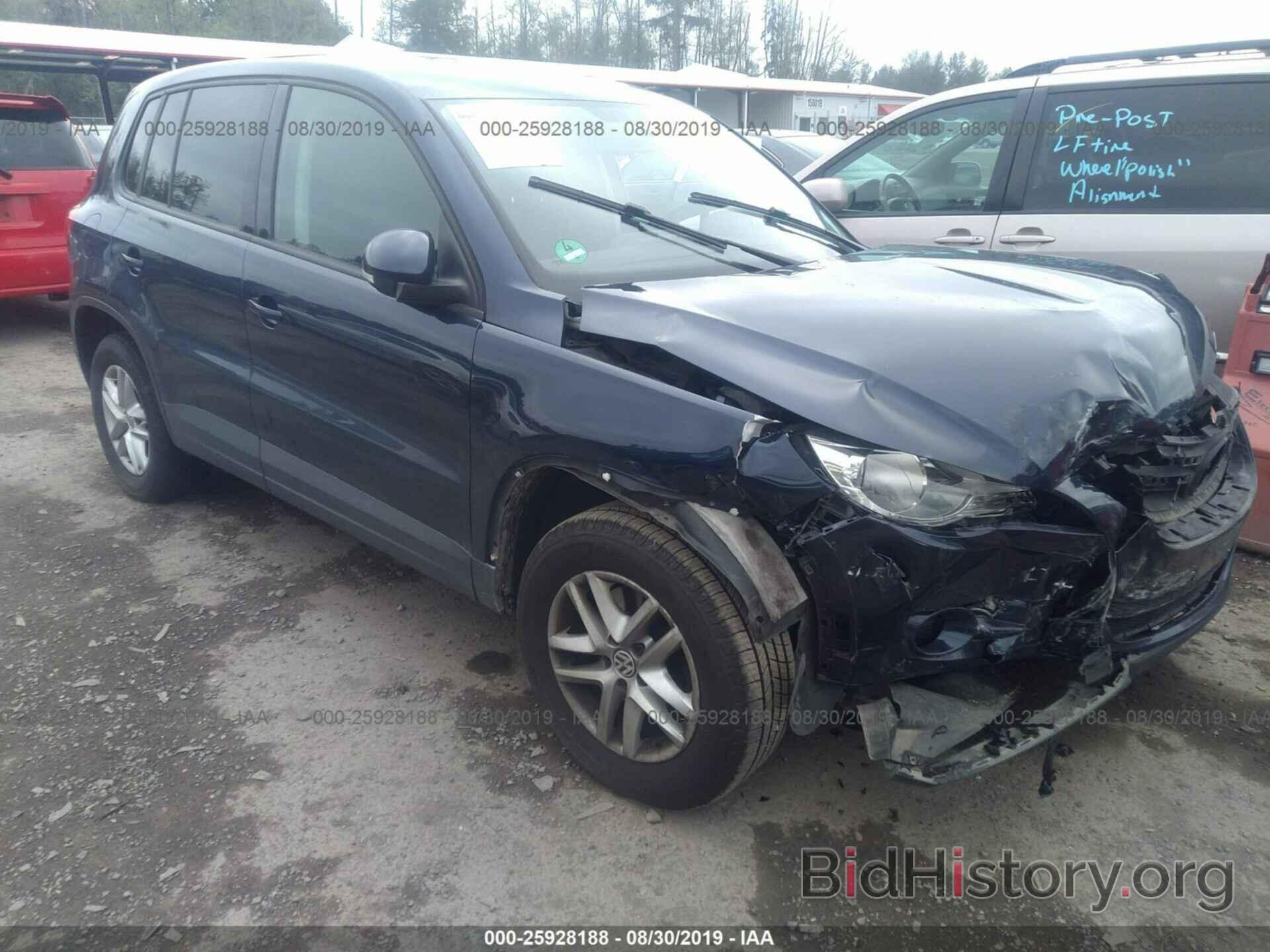 Photo WVGCV7AX5BW538563 - VOLKSWAGEN TIGUAN 2011