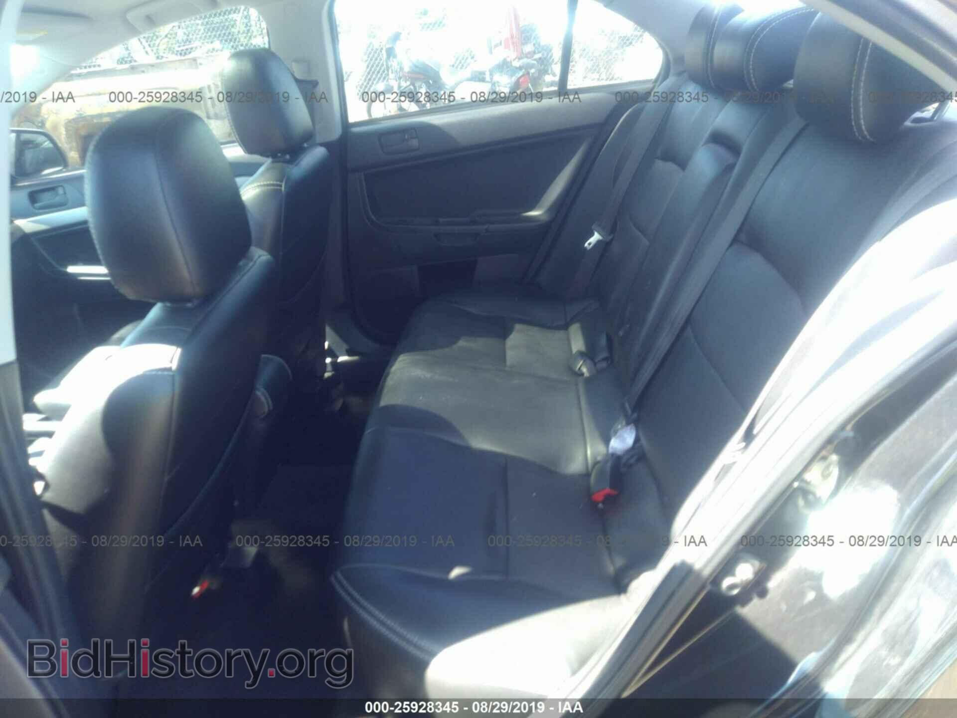 2012 MITSUBISHI LANCER - VIN: JA32V2FWXCU015750 - Фото 8