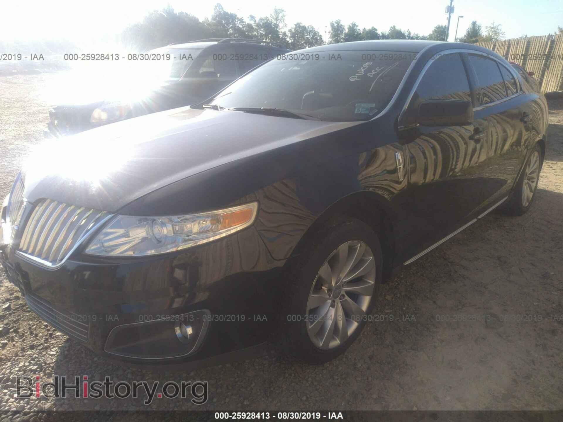 2012 LINCOLN MKS - VIN: 1LNHL9DR9CG801668 - Фото 2