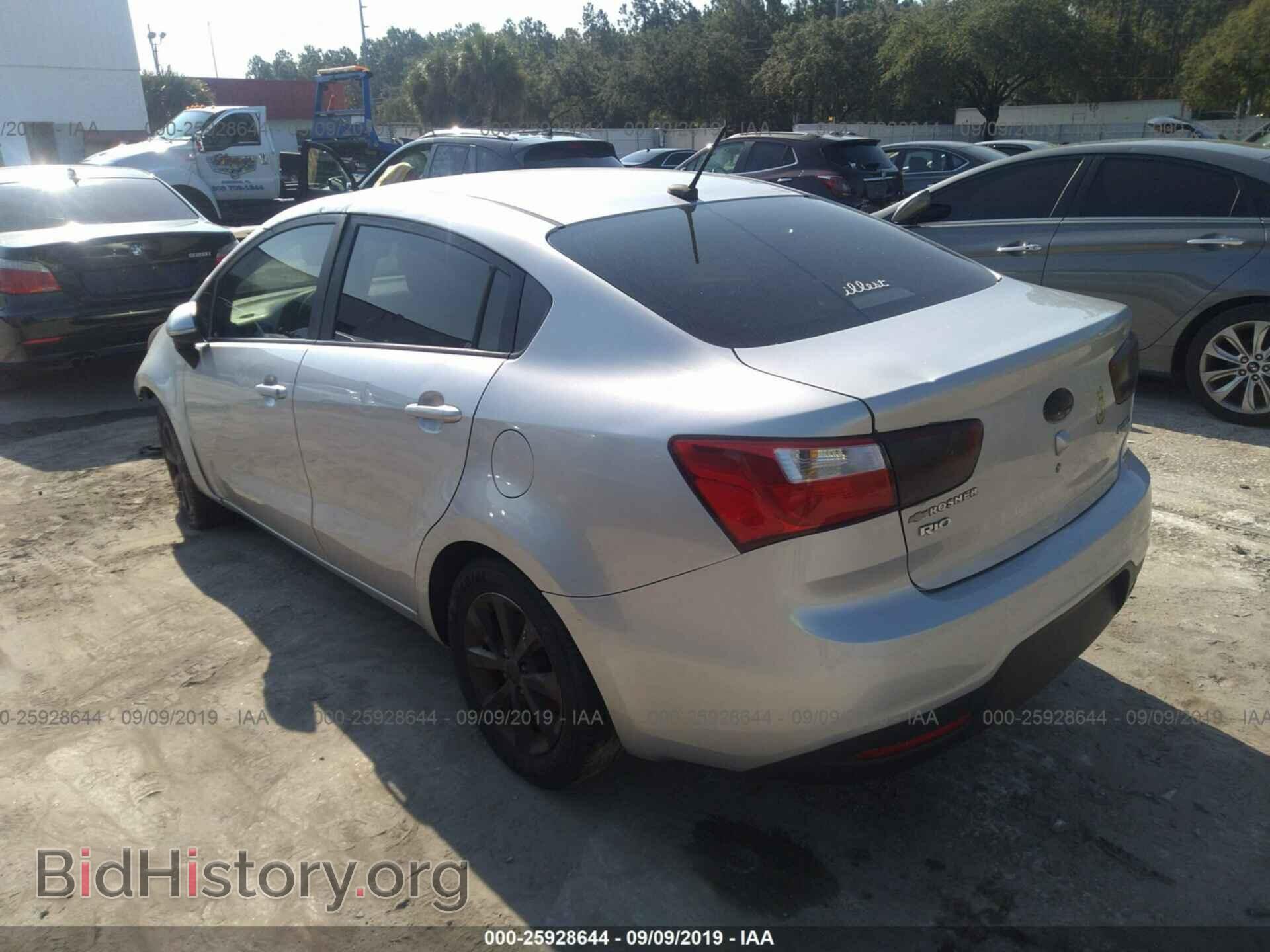 2013 KIA RIO - VIN: KNADN4A36D6232816 - Фото 3