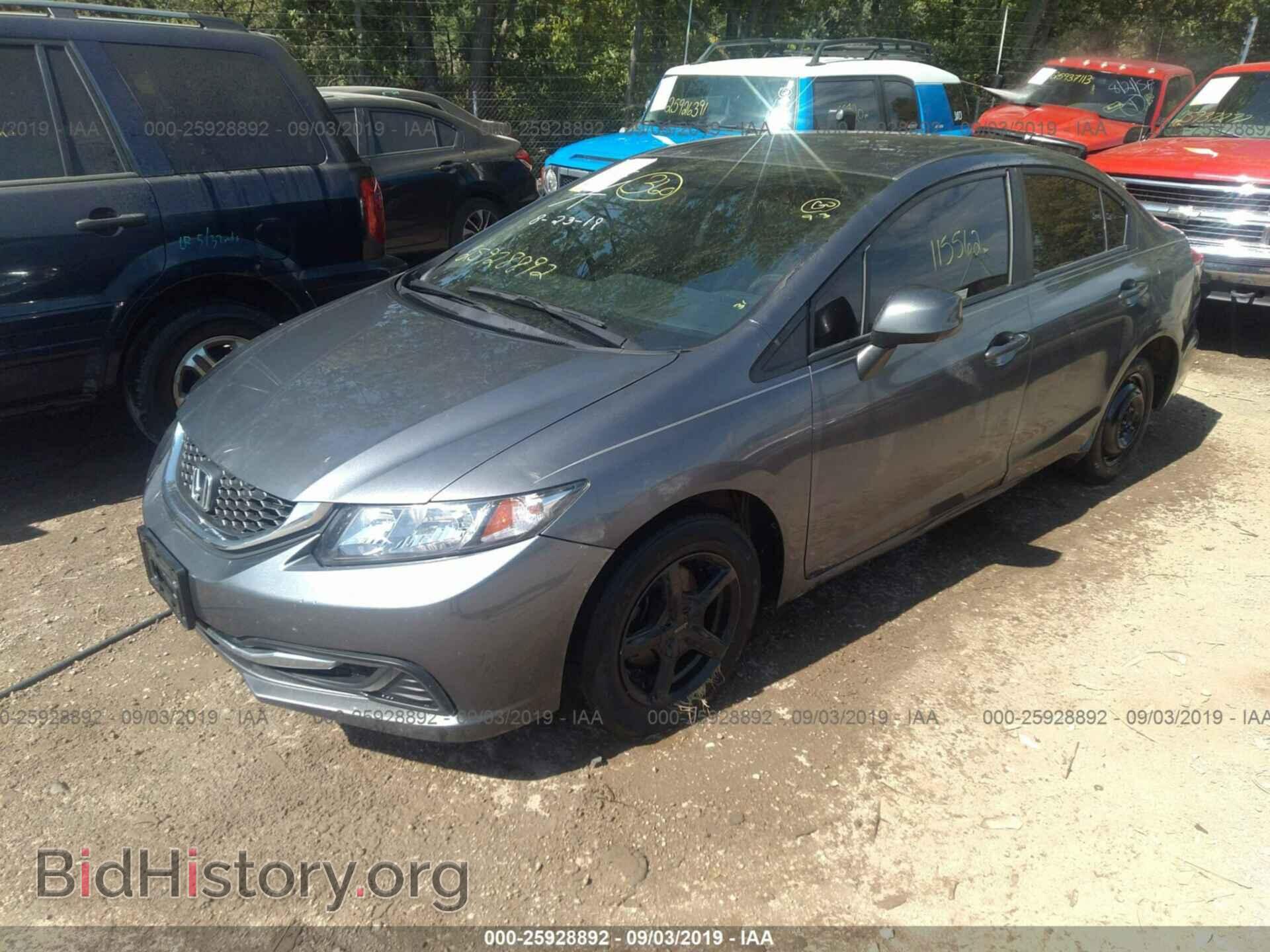 2013 HONDA CIVIC - VIN: 19XFB2F54DE067510 - Photo 2