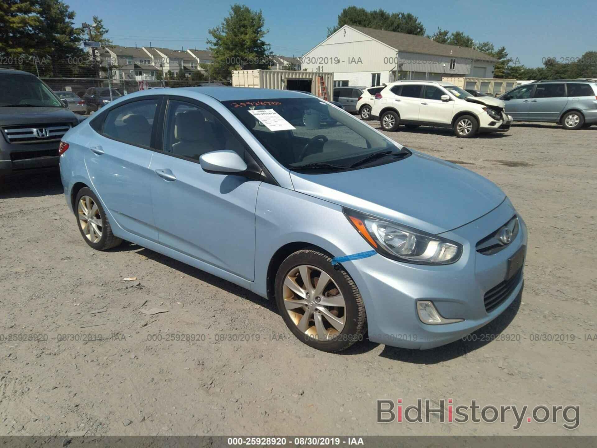 Photo KMHCU4AE3DU580552 - HYUNDAI ACCENT 2013