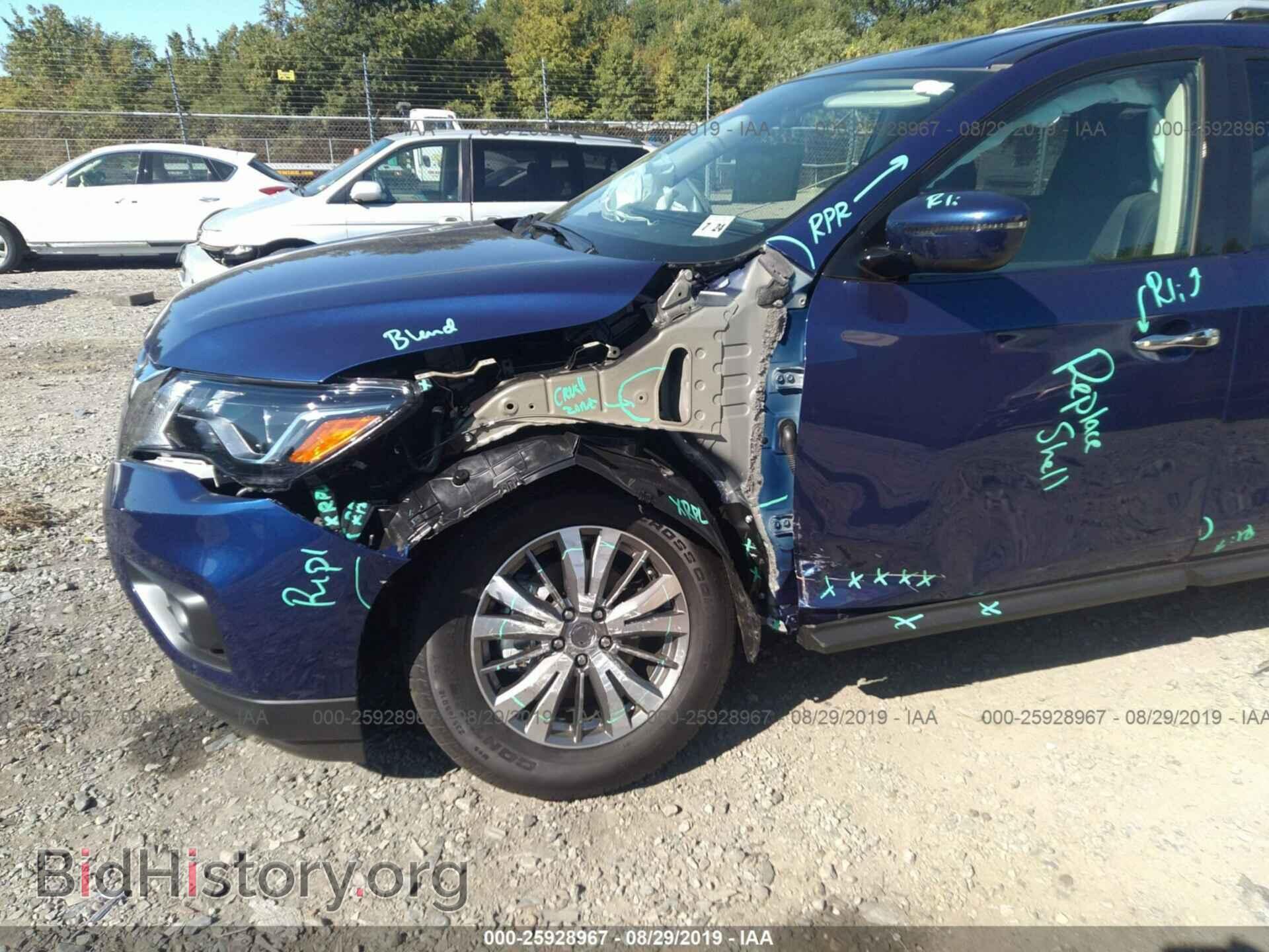 2019 NISSAN PATHFINDER - VIN: 5N1DR2MM5KC646311 - Фото 6