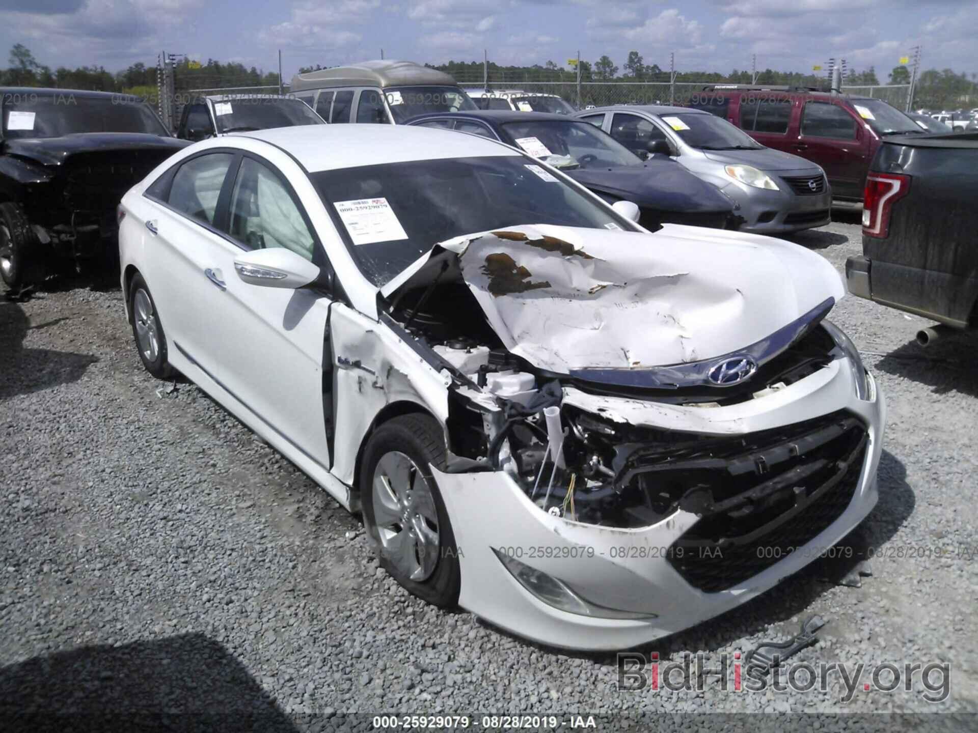 Photo KMHEC4A4XEA116423 - HYUNDAI SONATA 2014