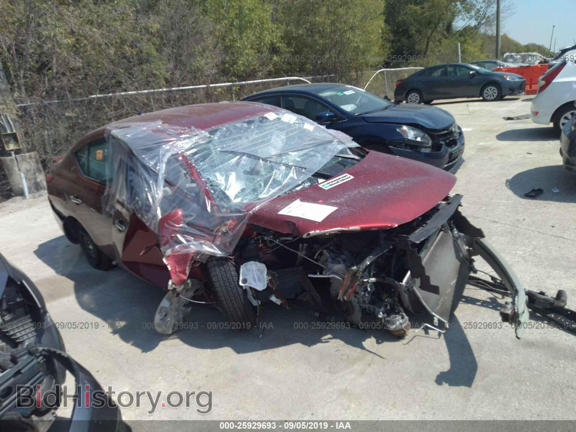Фотография 3N1CN7AP3KL840110 - NISSAN VERSA 2019