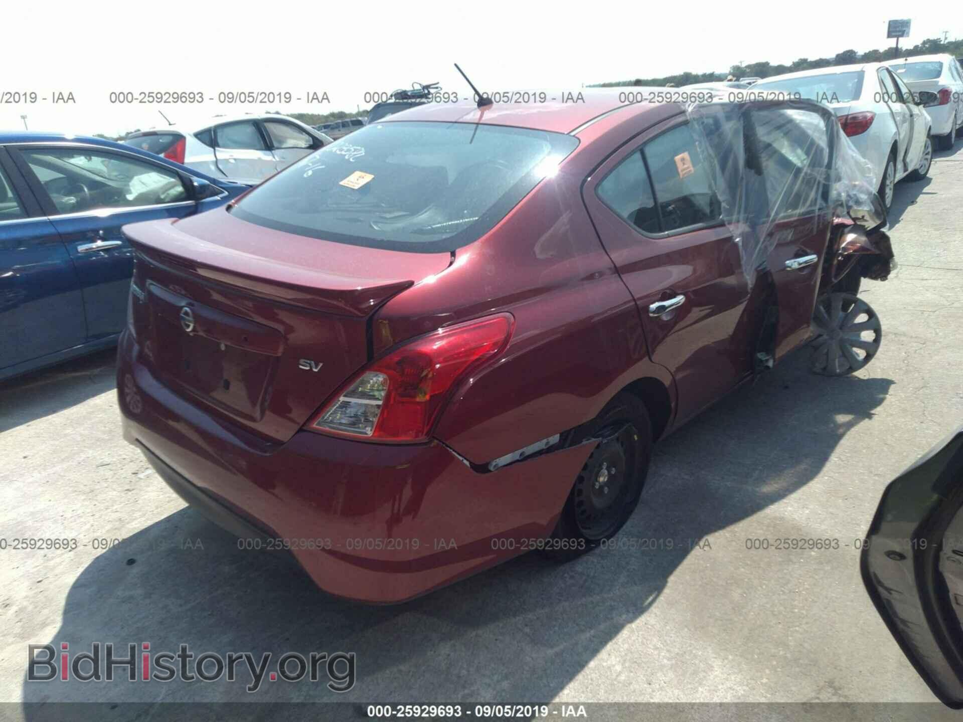 2019 NISSAN VERSA - VIN: 3N1CN7AP3KL840110 - Фото 4