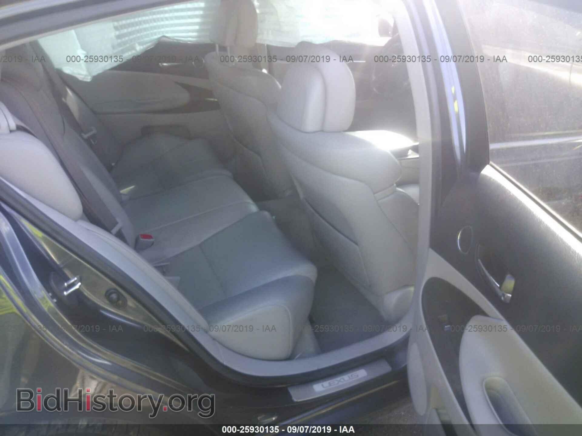 2006 LEXUS GS - VIN: JTHCH96S360006174 - Фото 8