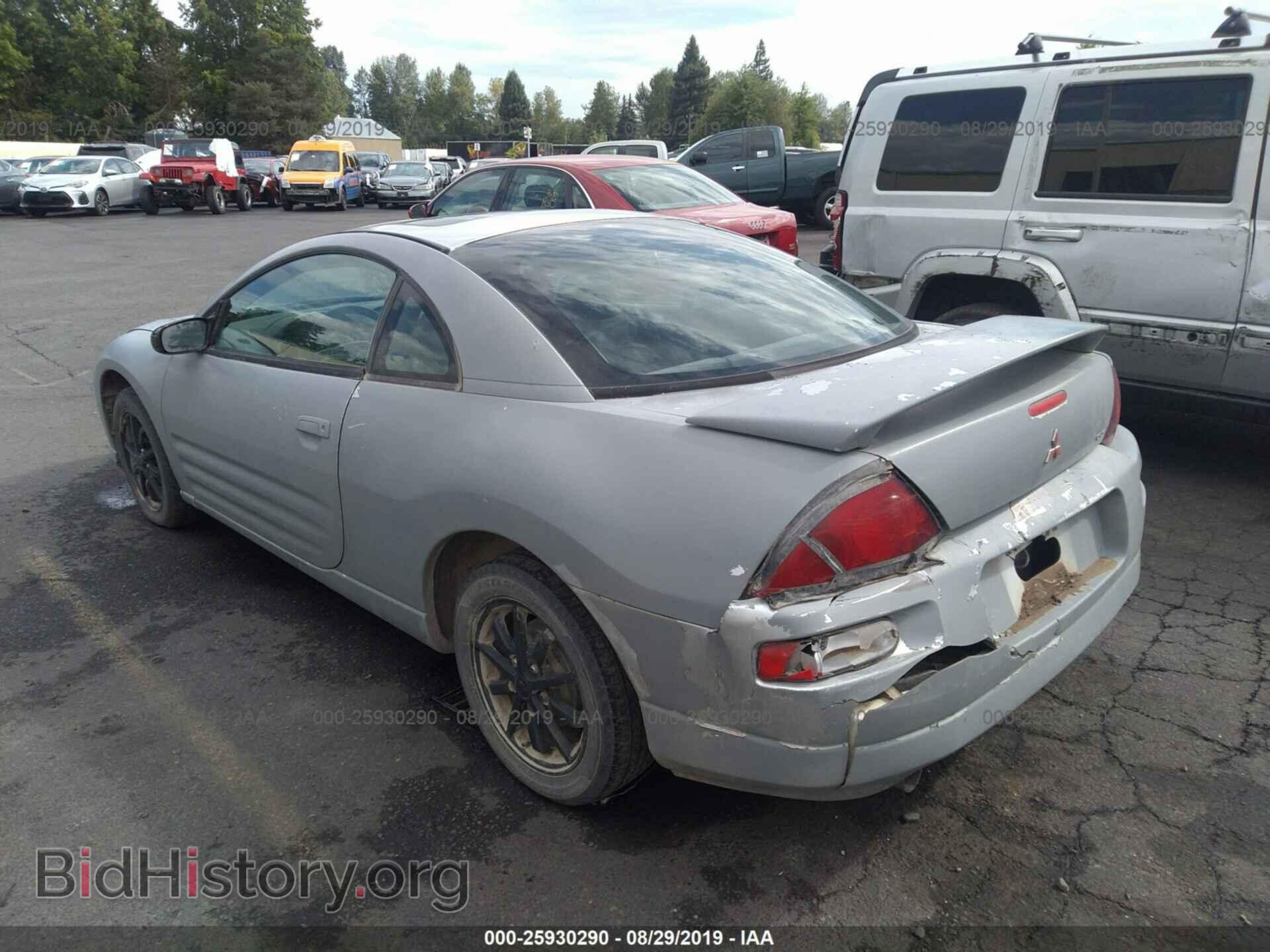 2000 MITSUBISHI ECLIPSE - VIN: 4A3AC44G1YE126227 - Фото 3