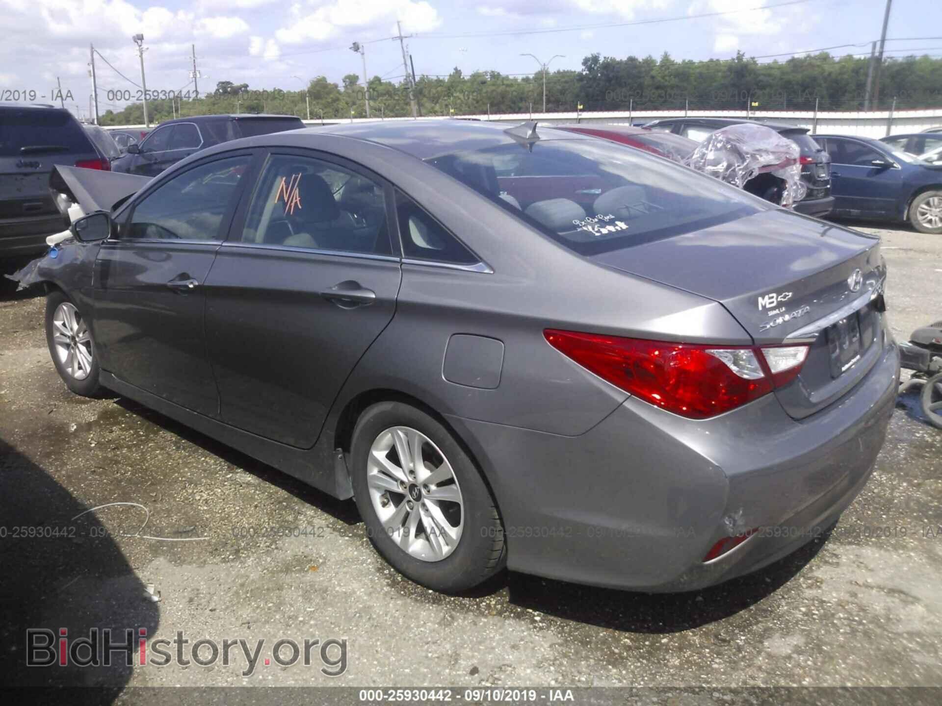 2014 HYUNDAI SONATA - VIN: 5NPEB4AC6EH938661 - Фото 3