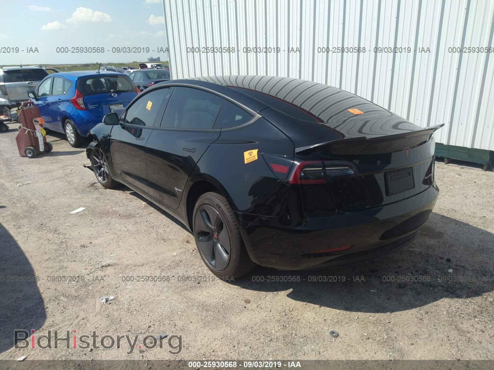 2019 TESLA MODEL 3 - VIN: 5YJ3E1EB7KF365259 - Photo 3