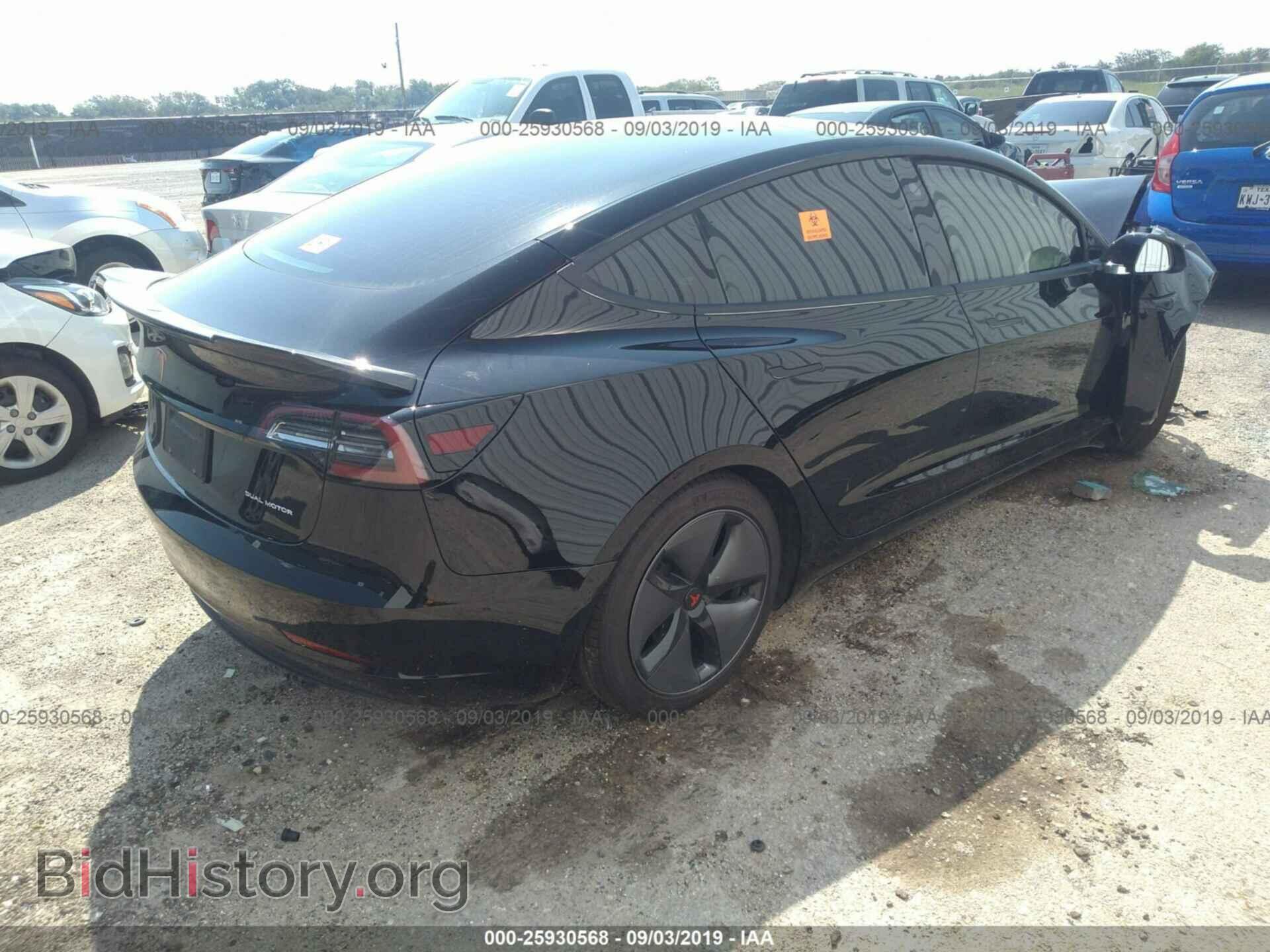 2019 TESLA MODEL 3 - VIN: 5YJ3E1EB7KF365259 - Photo 4