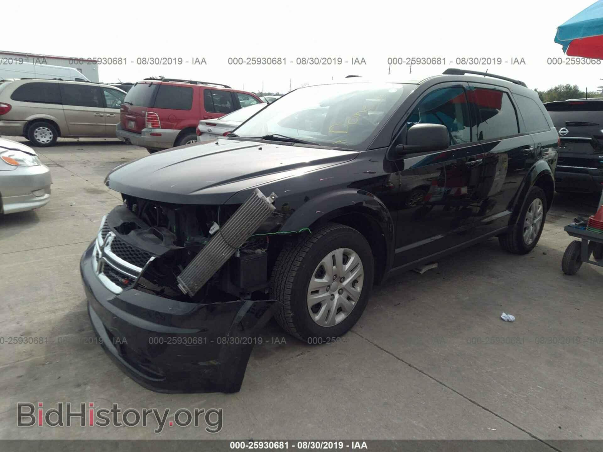 2017 DODGE JOURNEY - VIN: 3C4PDCAB9HT569206 - Фото 2