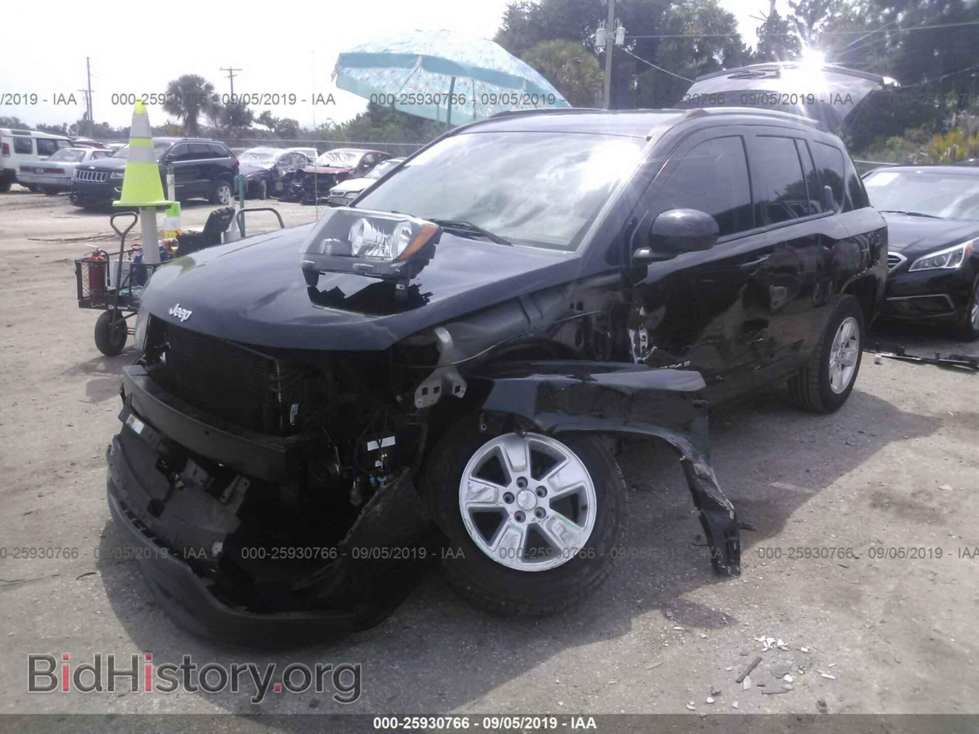 2017 JEEP COMPASS - VIN: 1C4NJCEA9HD147122 - Фото 2