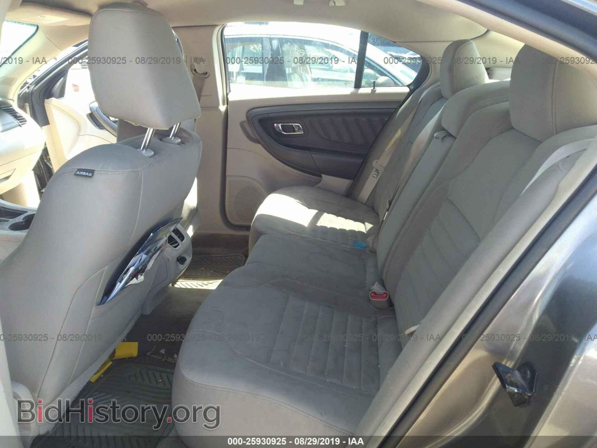 2012 FORD TAURUS - VIN: 1FAHP2DW3CG125651 - Photo 8