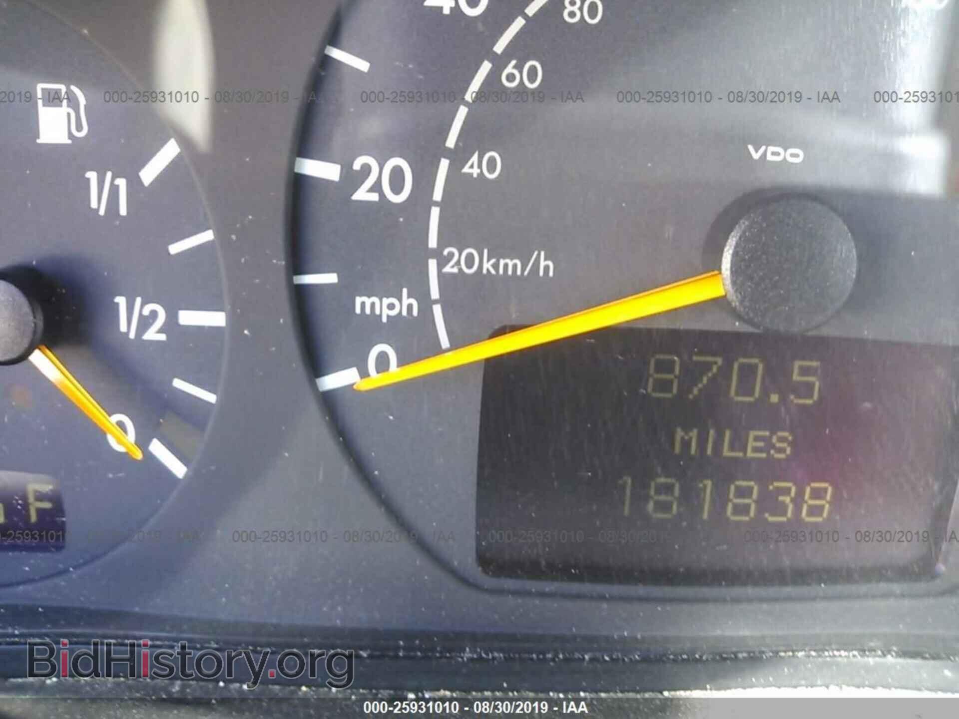 2000 MERCEDES-BENZ E - VIN: WDBJH82J0YX041697 - Фото 7