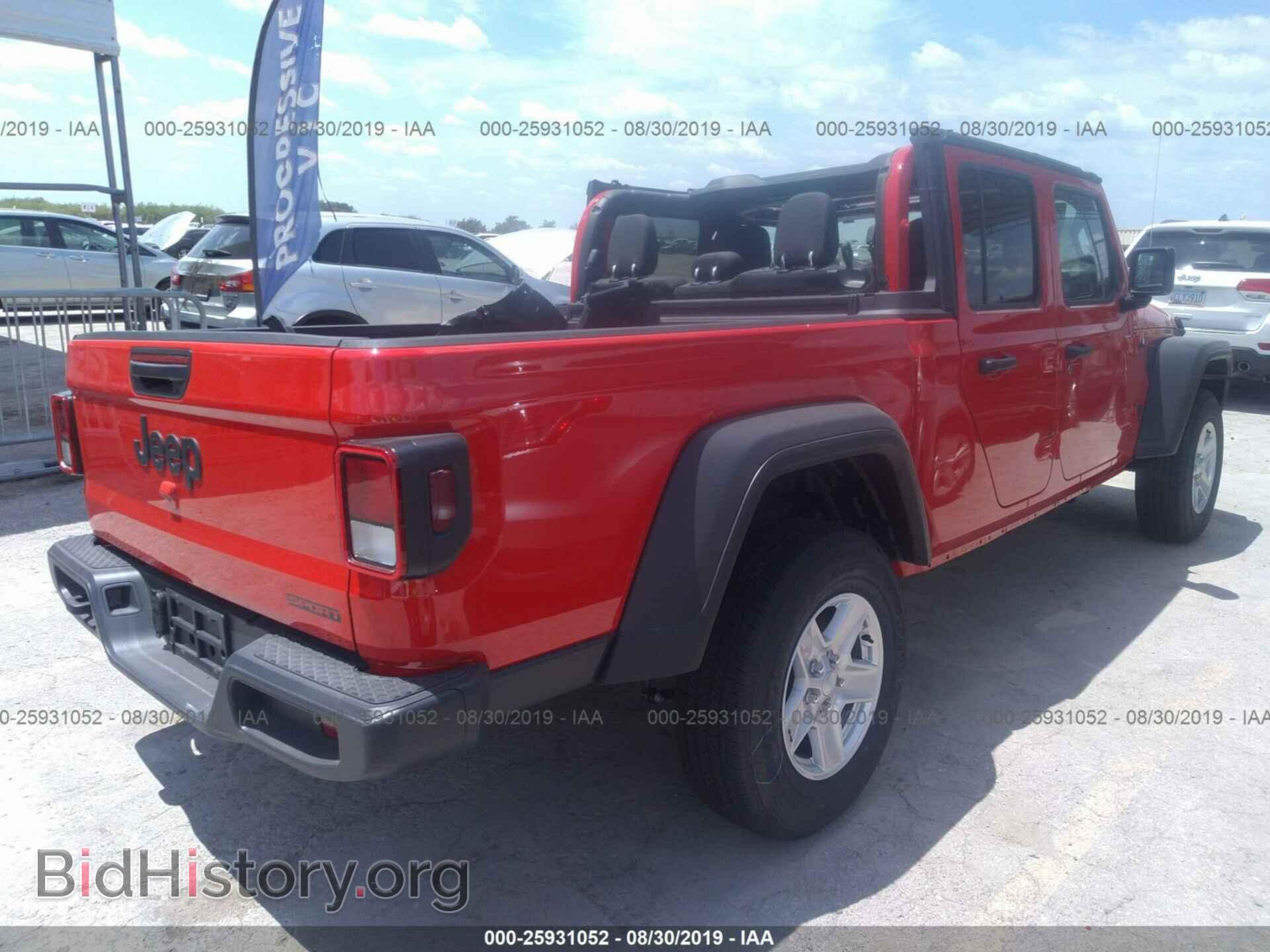 2020 JEEP GLADIATOR - VIN: 1C6HJTAG1LL126357 - Фото 4