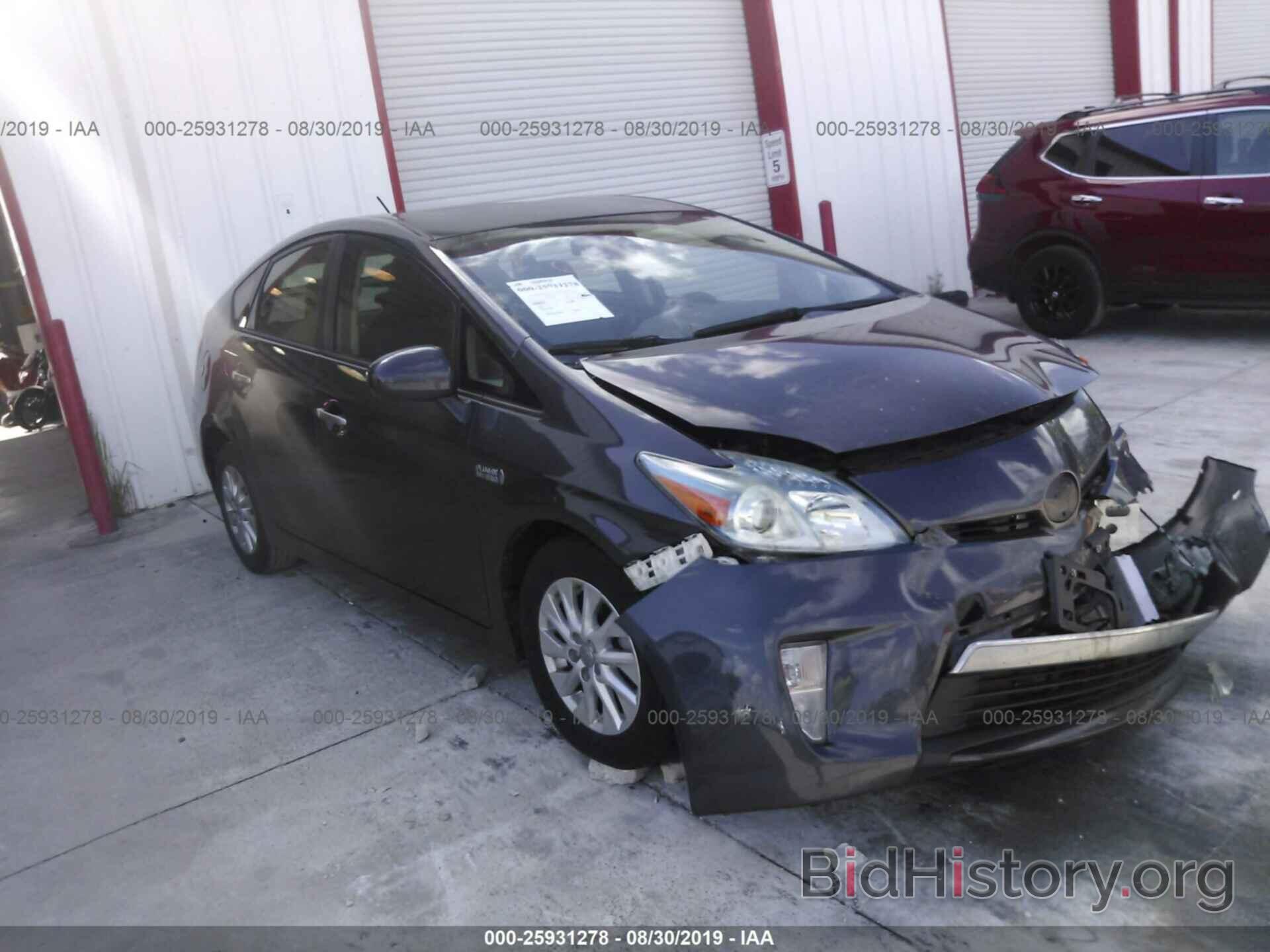 Photo JTDKN3DP6E3058185 - TOYOTA PRIUS PLUG-IN 2014