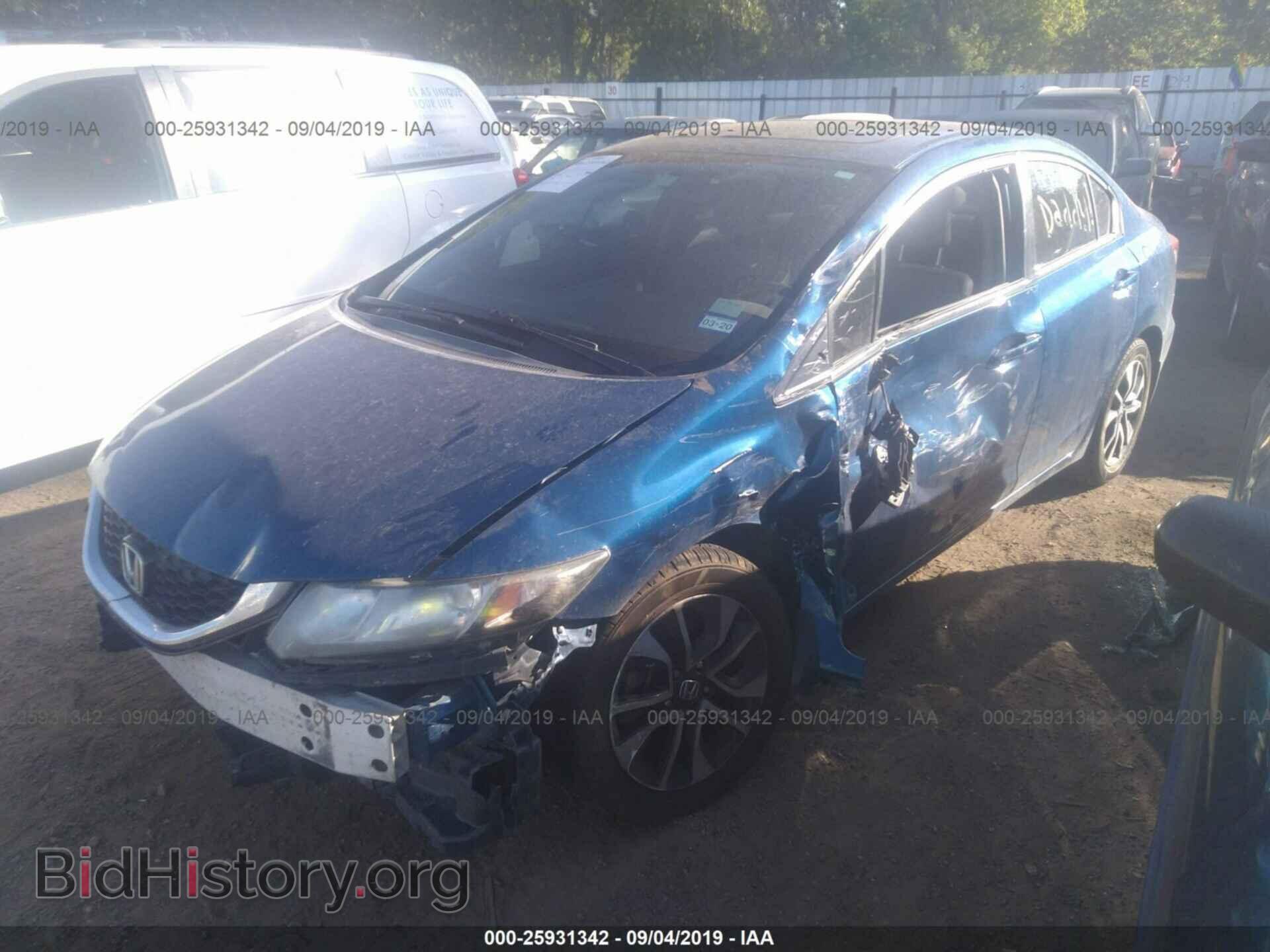 2013 HONDA CIVIC - VIN: 2HGFB2F98DH526000 - Фото 2