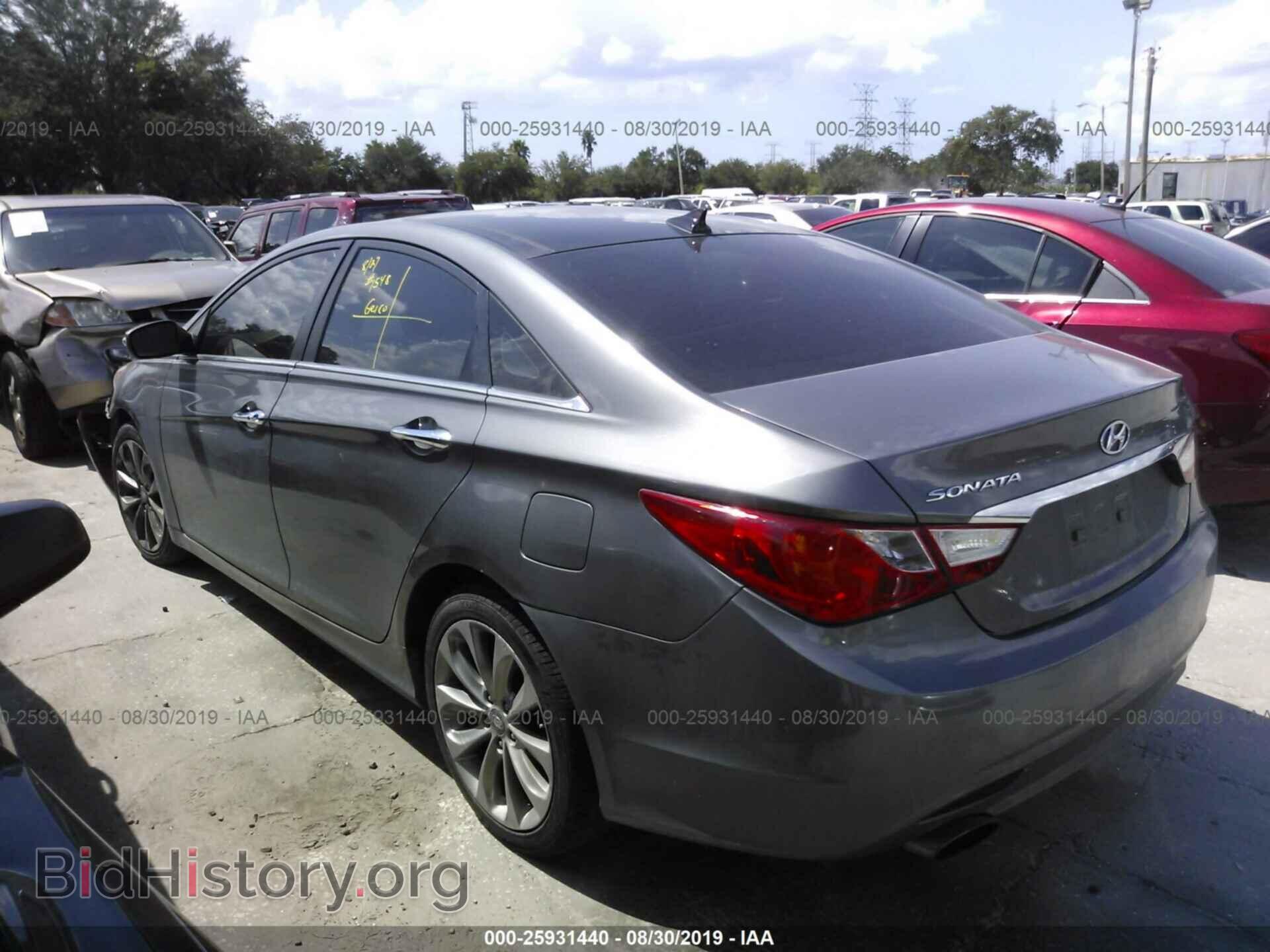 2012 HYUNDAI SONATA - VIN: 5NPEC4AB3CH434800 - Photo 3